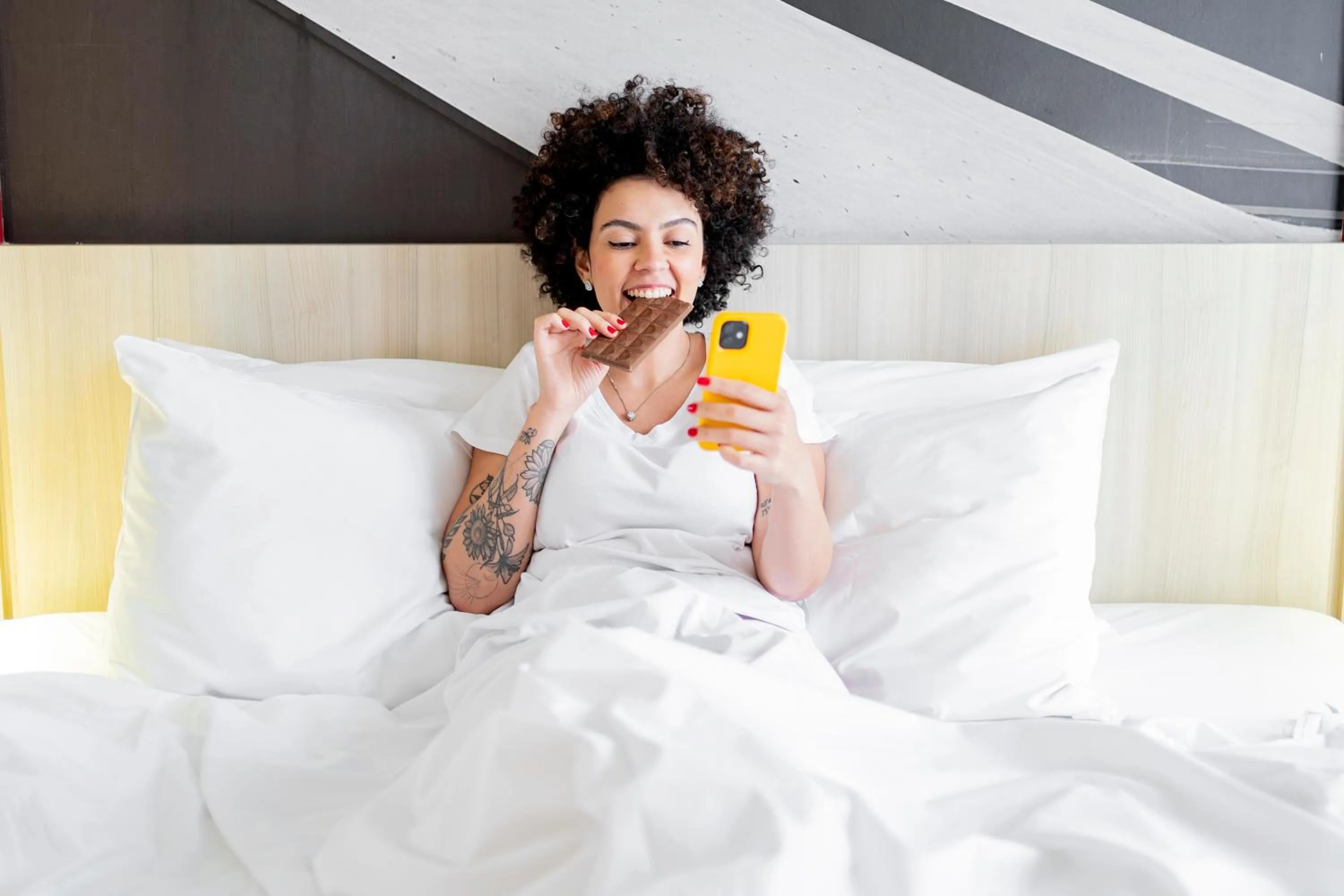 Bed in Mercure Sao Paulo Moema Times Square