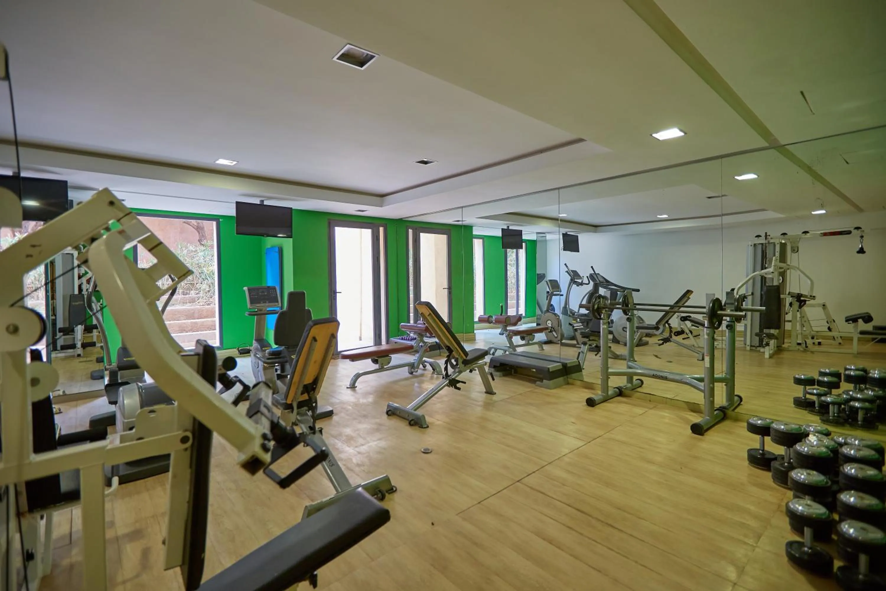 Fitness centre/facilities in AG Hotel & Spa Marrakech