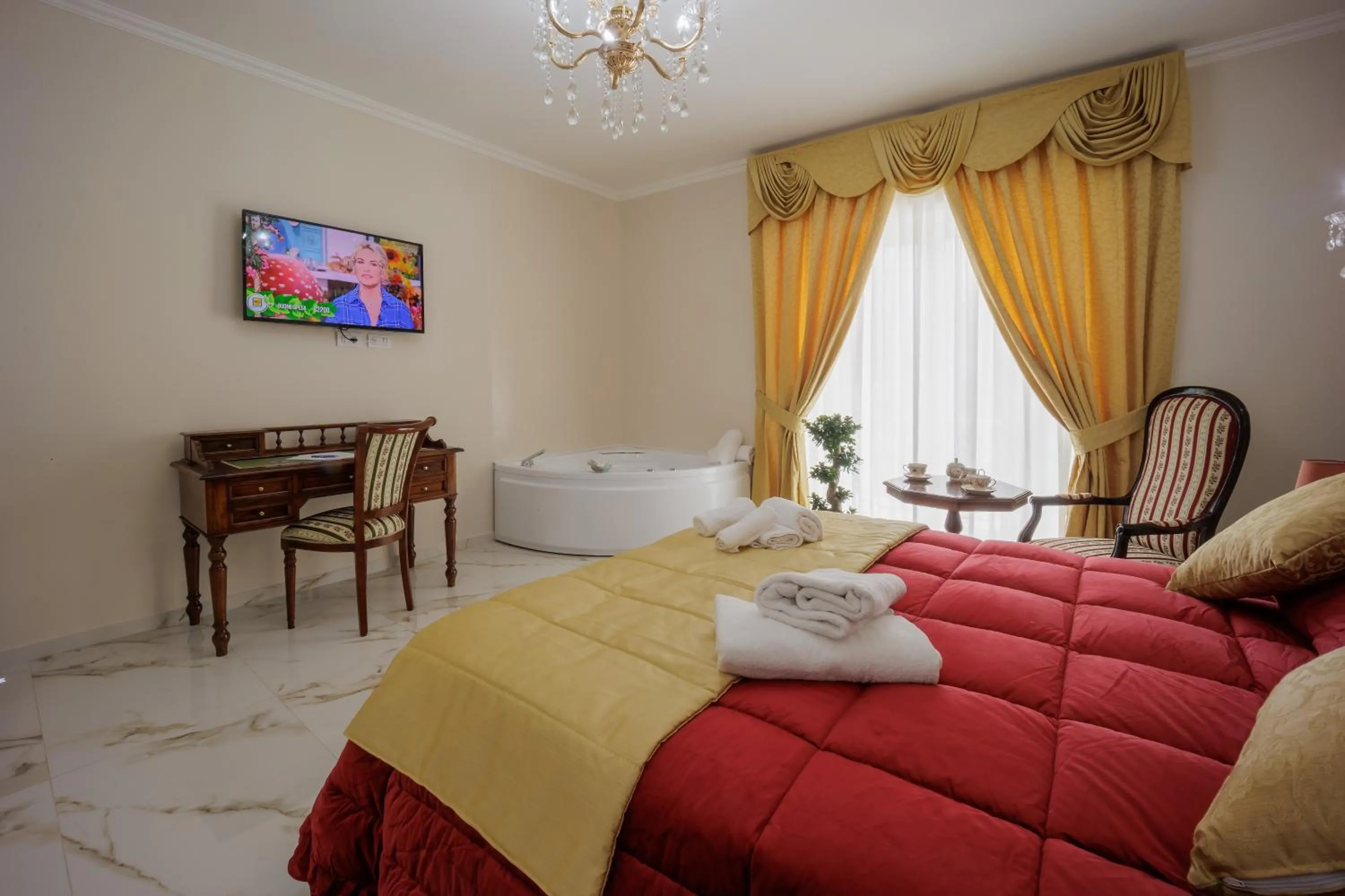 TV and multimedia, Bed in REDDIMUS Guest House