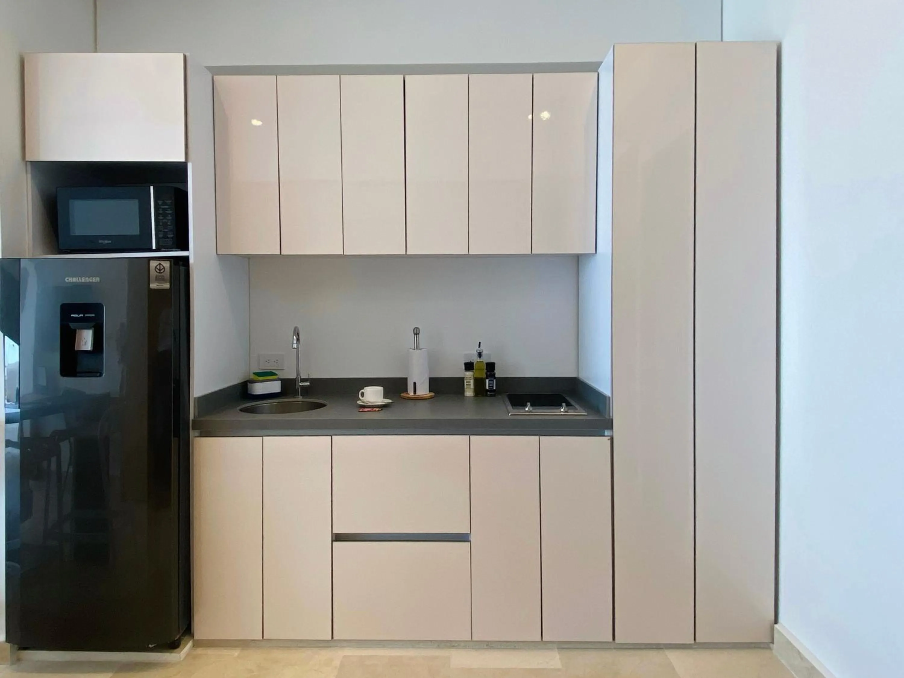 Kitchen or kitchenette in Wynwood Cartagena Beach