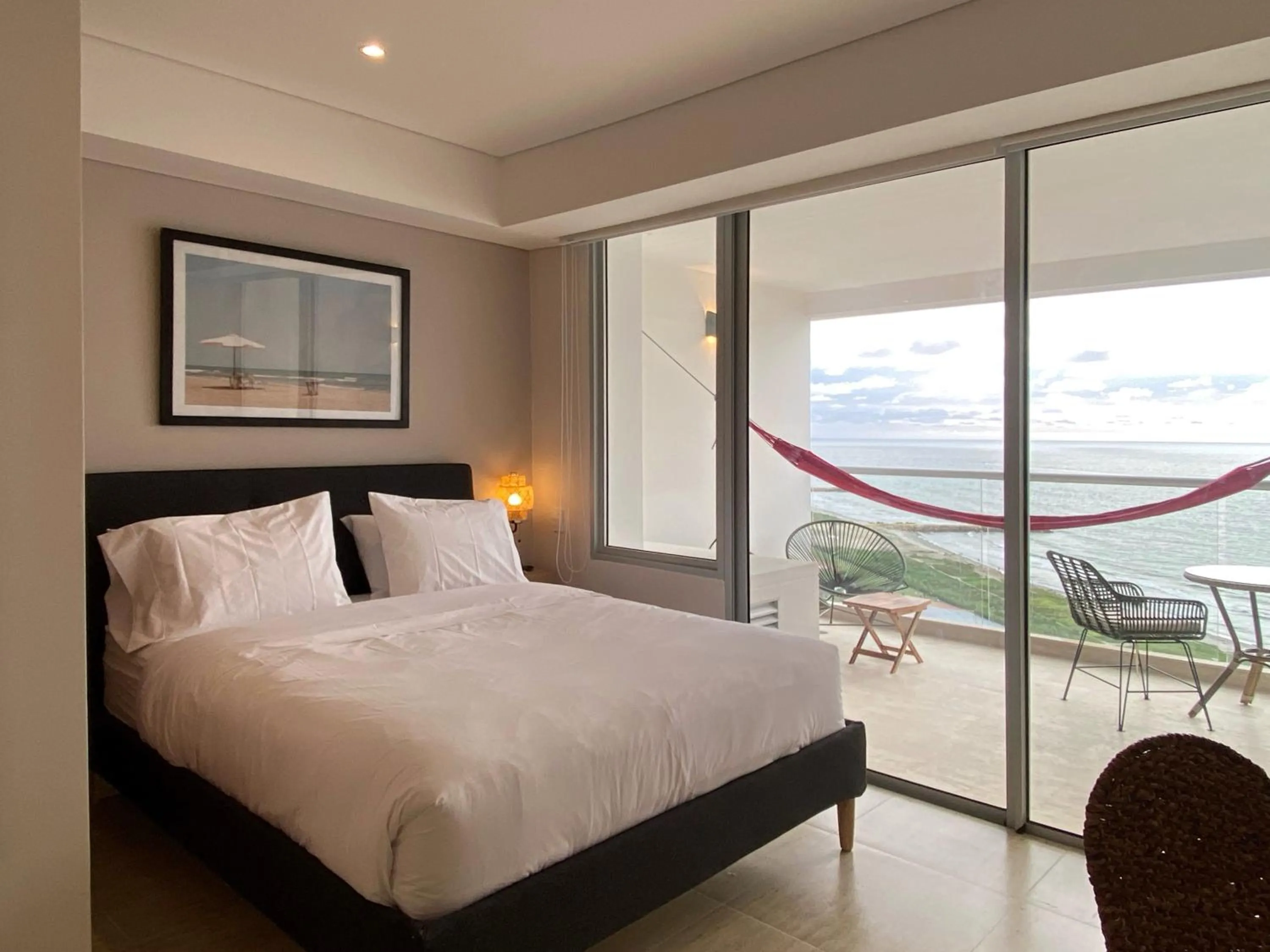 Bedroom, Bed in Wynwood Cartagena Beach