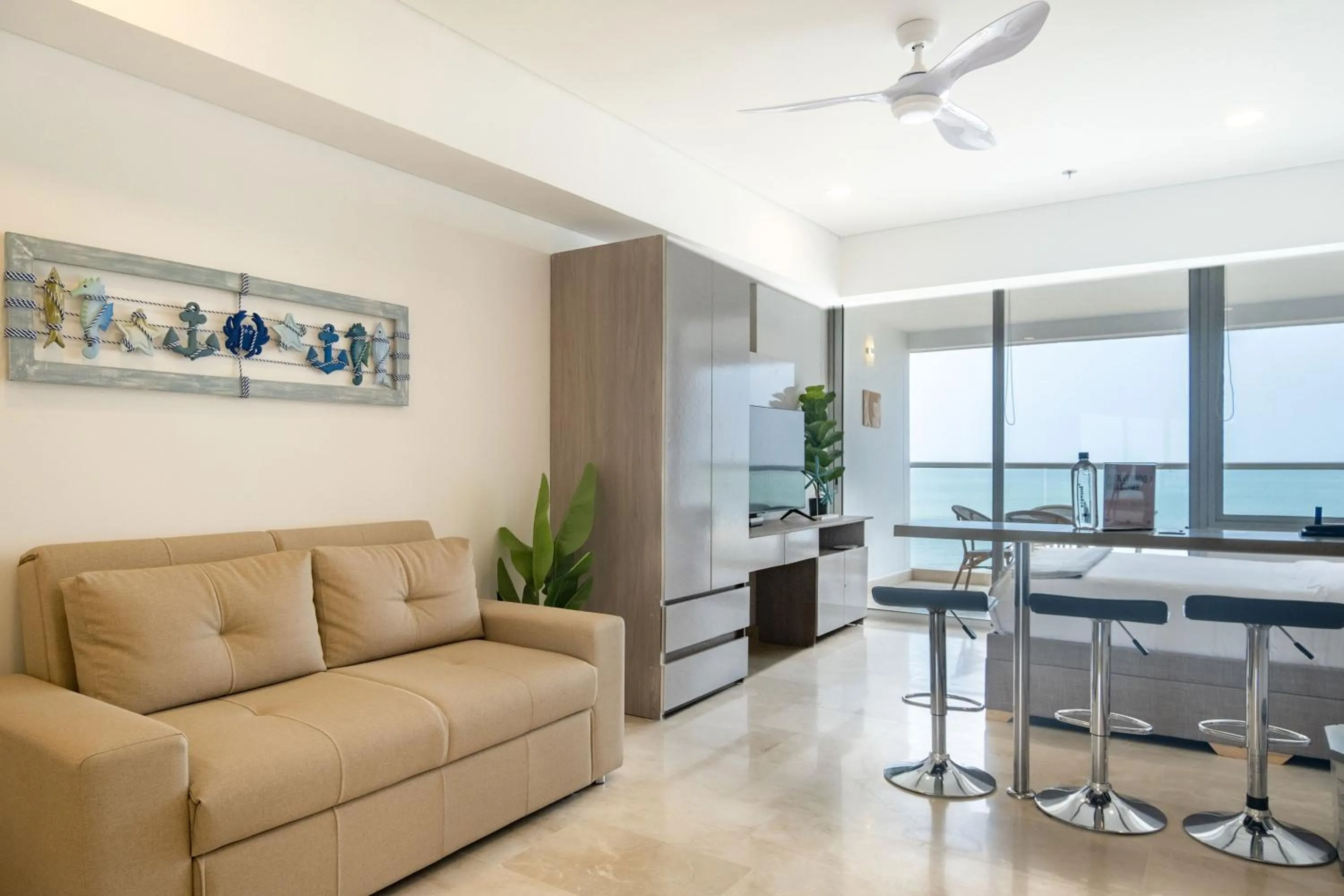 Living room in Wynwood Cartagena Beach