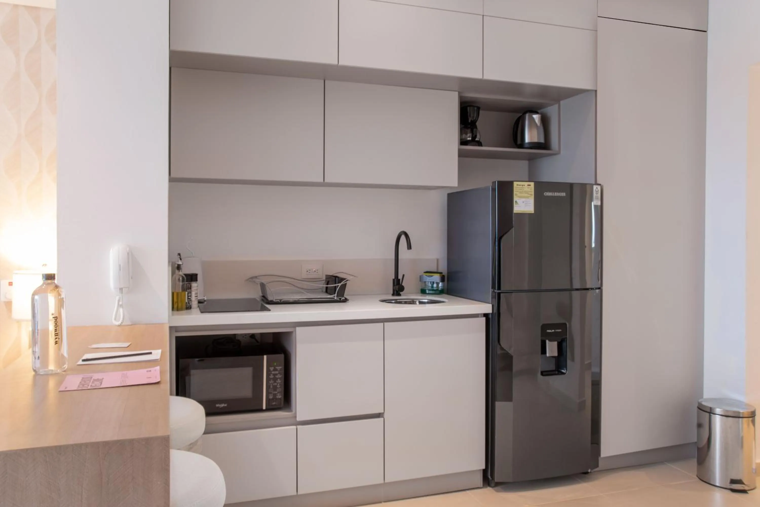 Kitchen or kitchenette in Wynwood Cartagena Beach