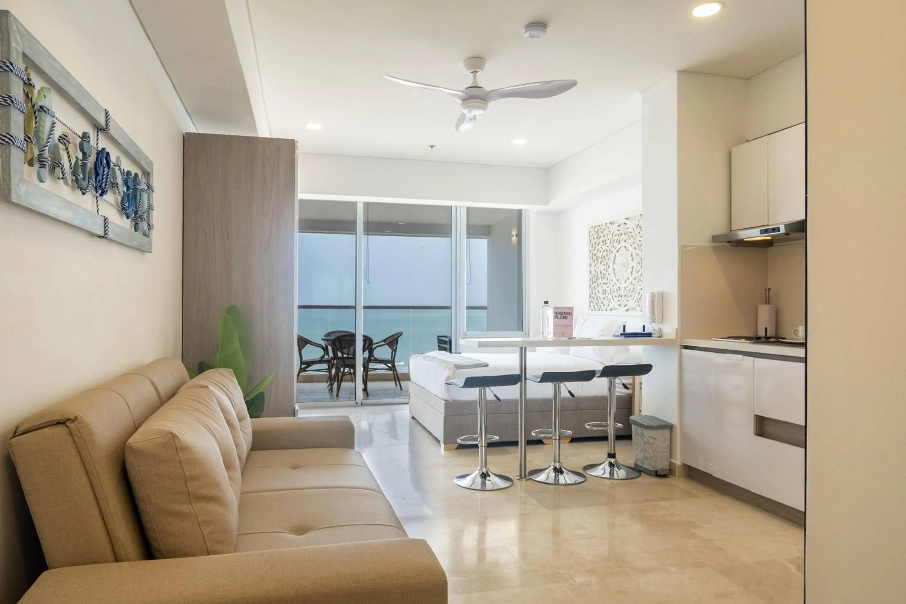 Living room in Wynwood Cartagena Beach