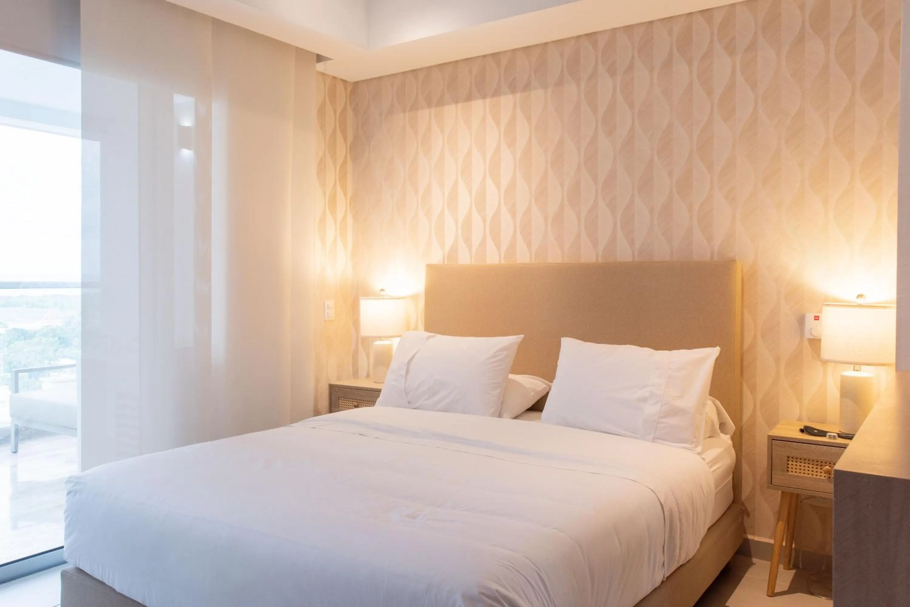 Bedroom, Bed in Wynwood Cartagena Beach