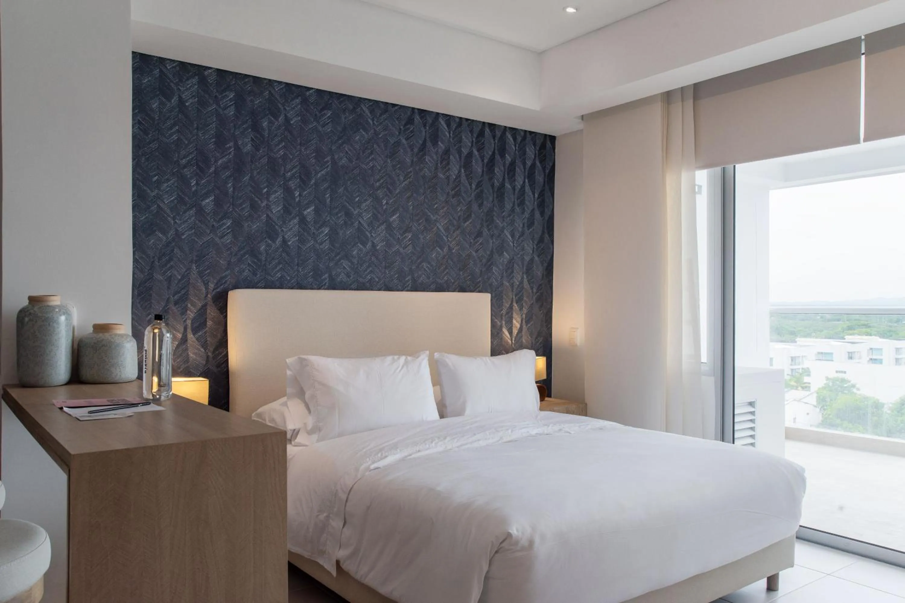 Bedroom, Bed in Wynwood Cartagena Beach