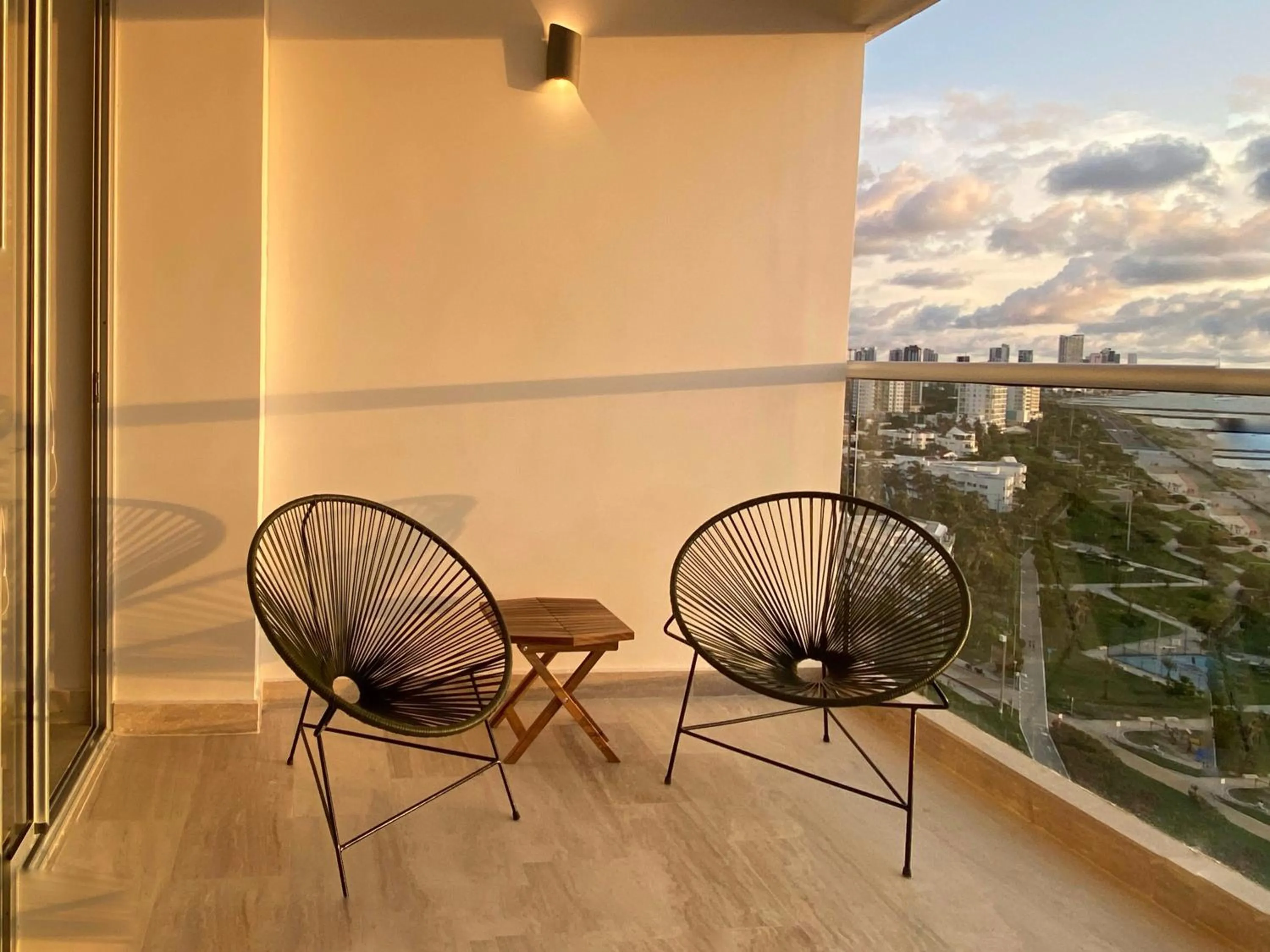 Balcony/Terrace in Wynwood Cartagena Beach