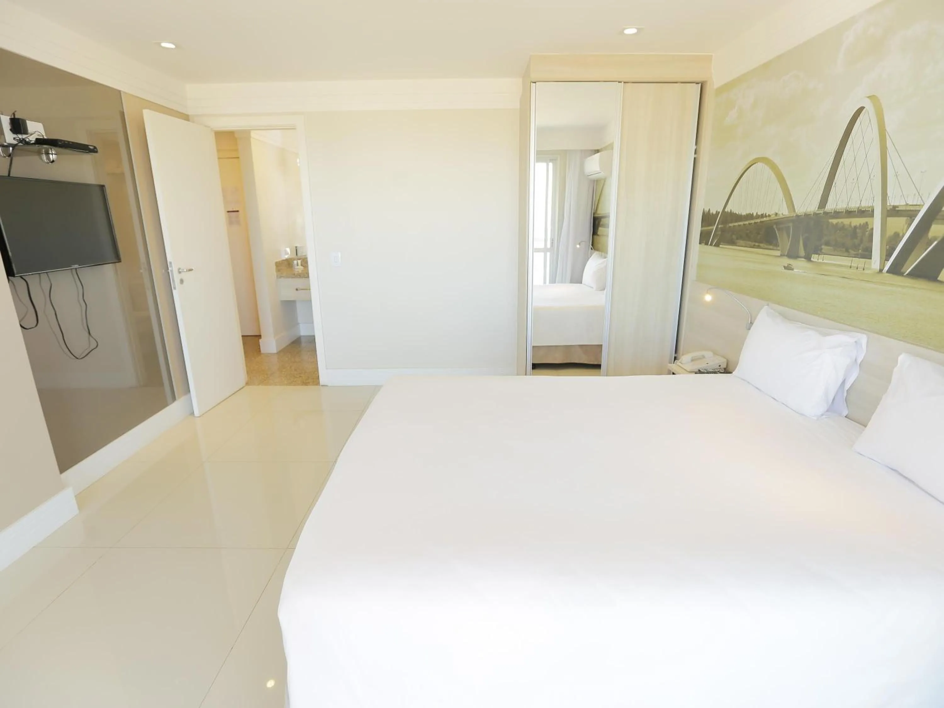 Bedroom, Bed in Mercure Brasilia Lider