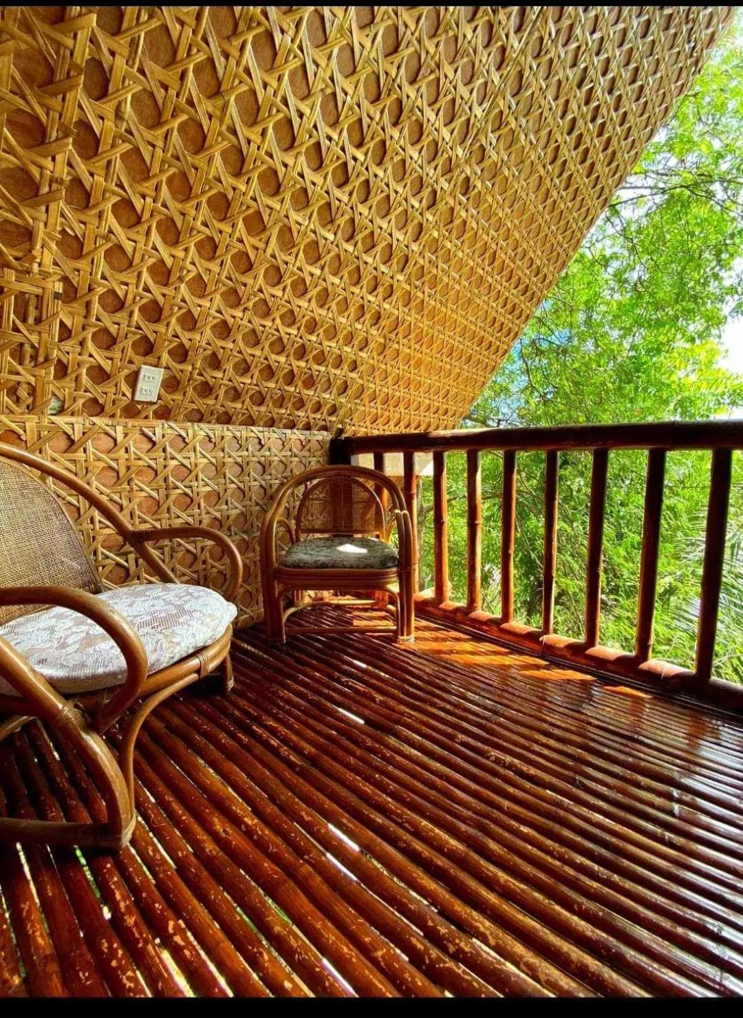 Patio in Fazenda De Faburada Eco-Mountain Resort by Hiverooms