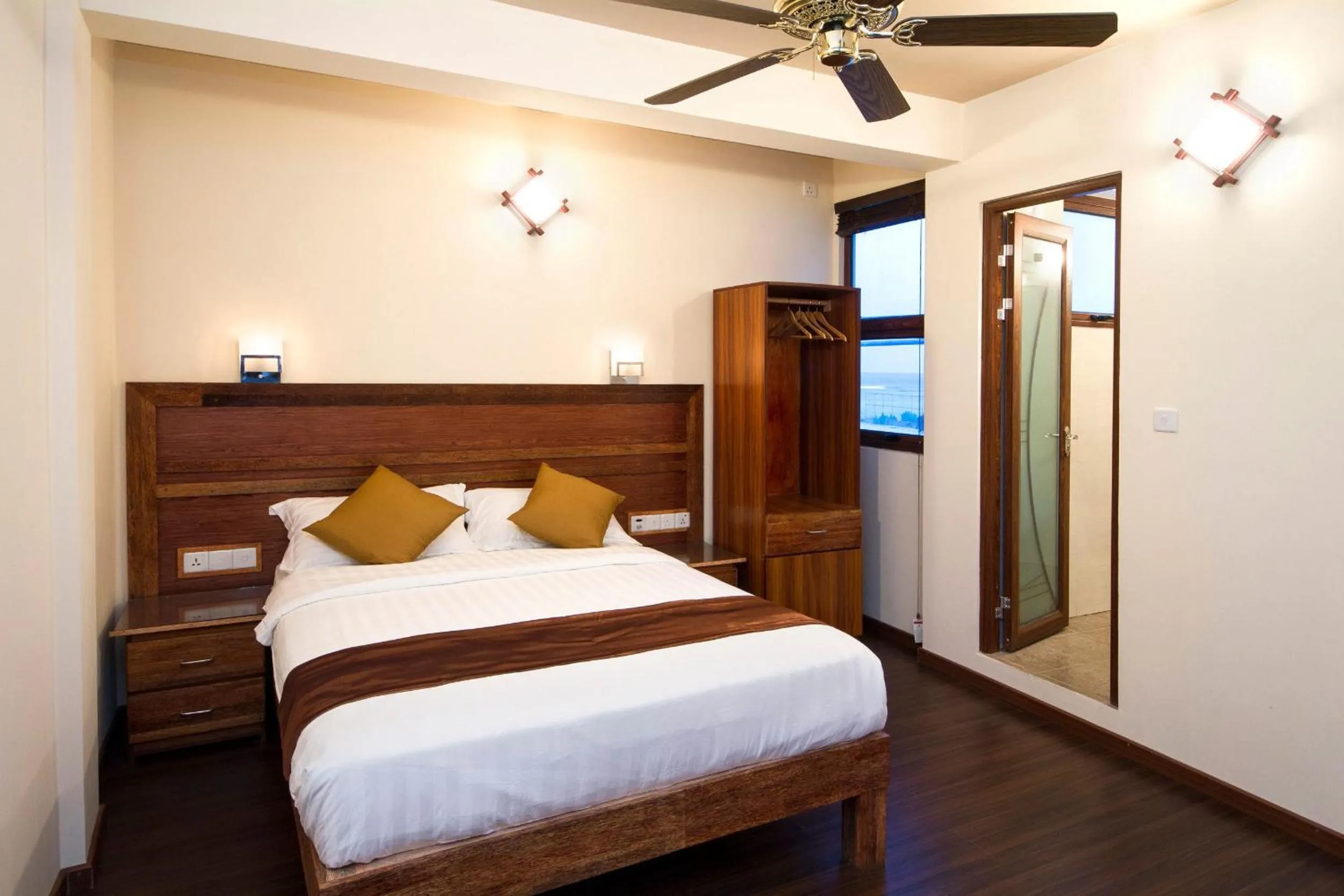 Bedroom, Bed in Tropic Tree Maldives