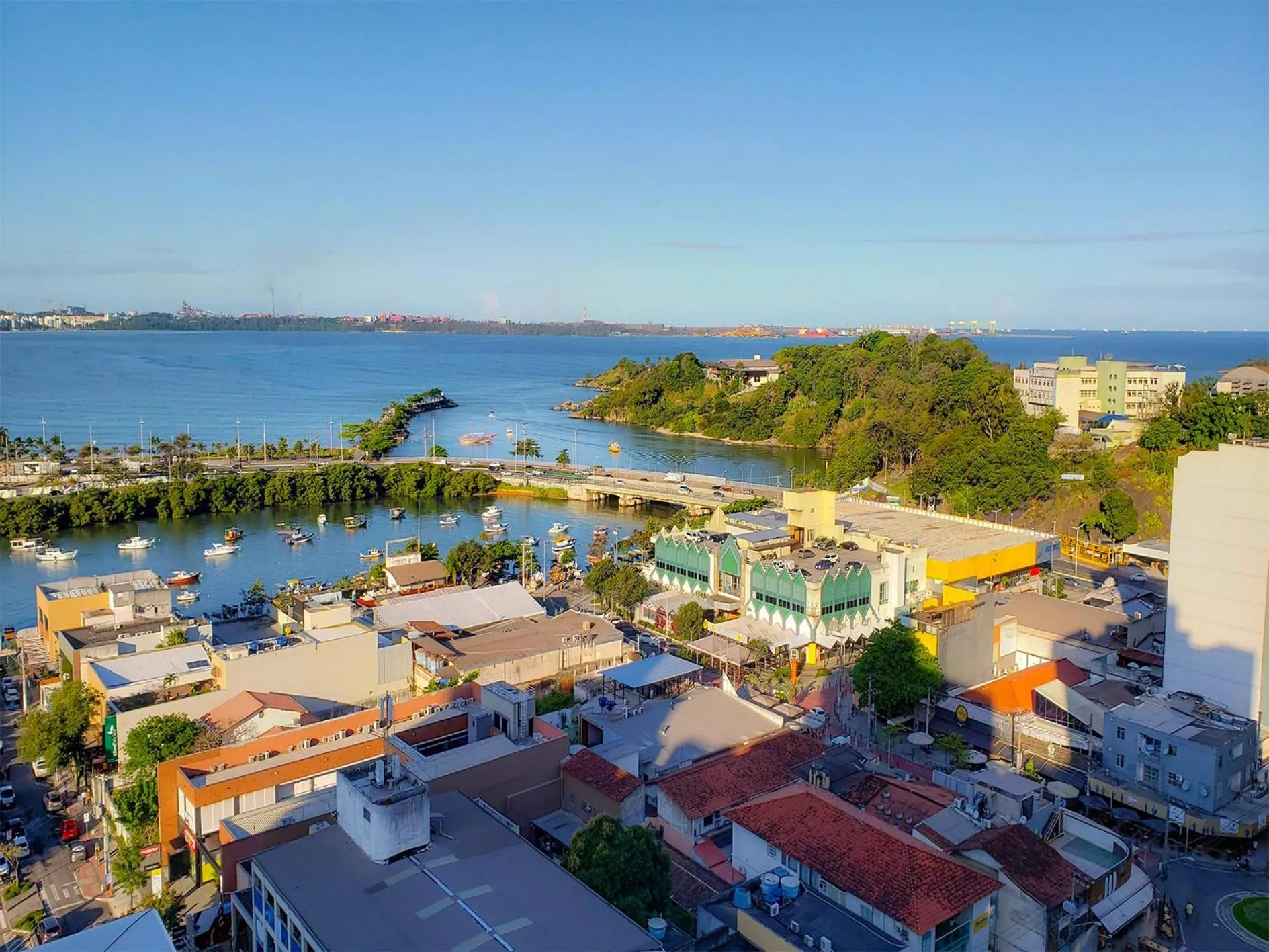 Bird's eye view in Triângulo Apart Hotel