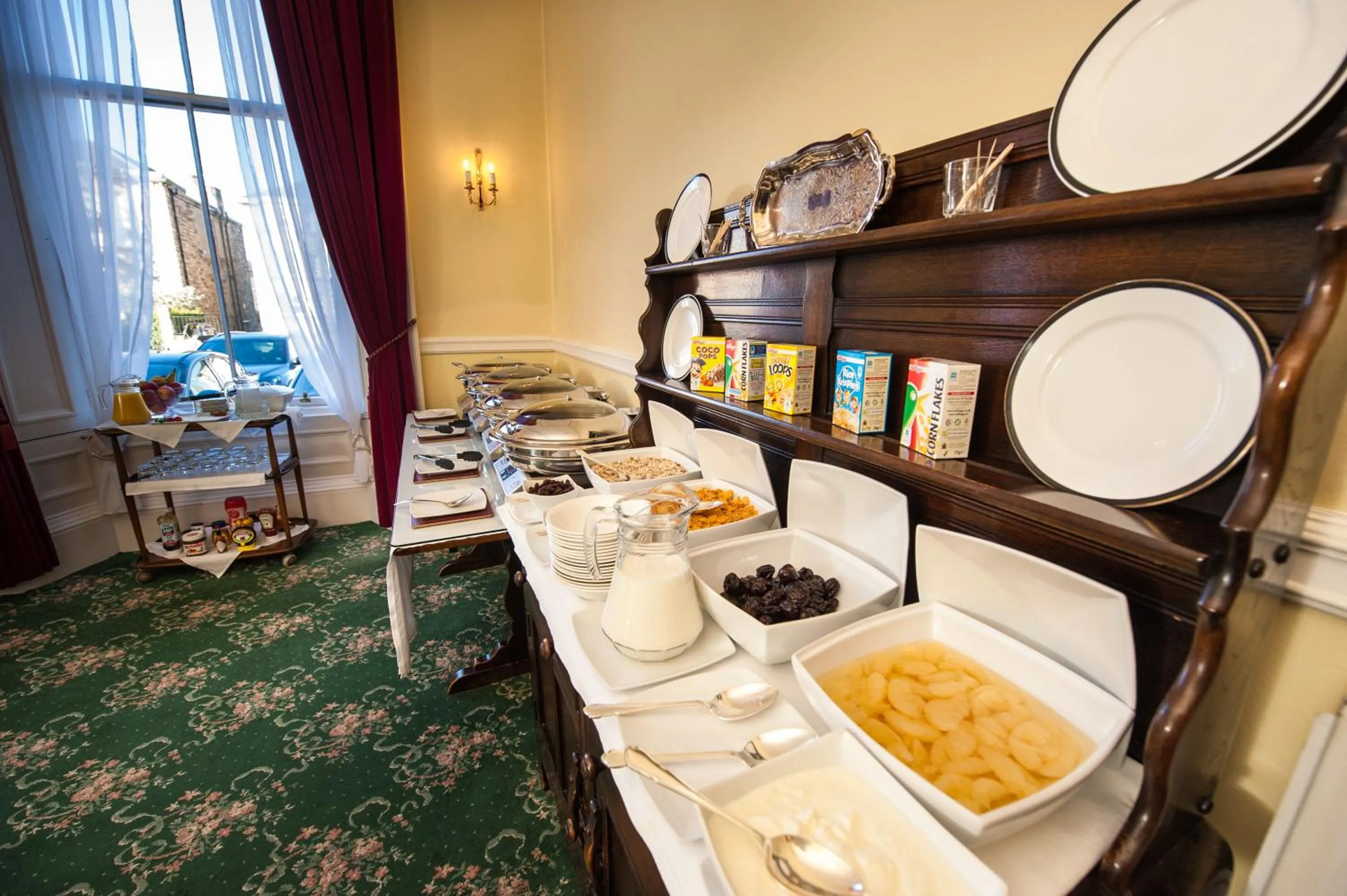 Continental breakfast in The Ben Doran Guest House