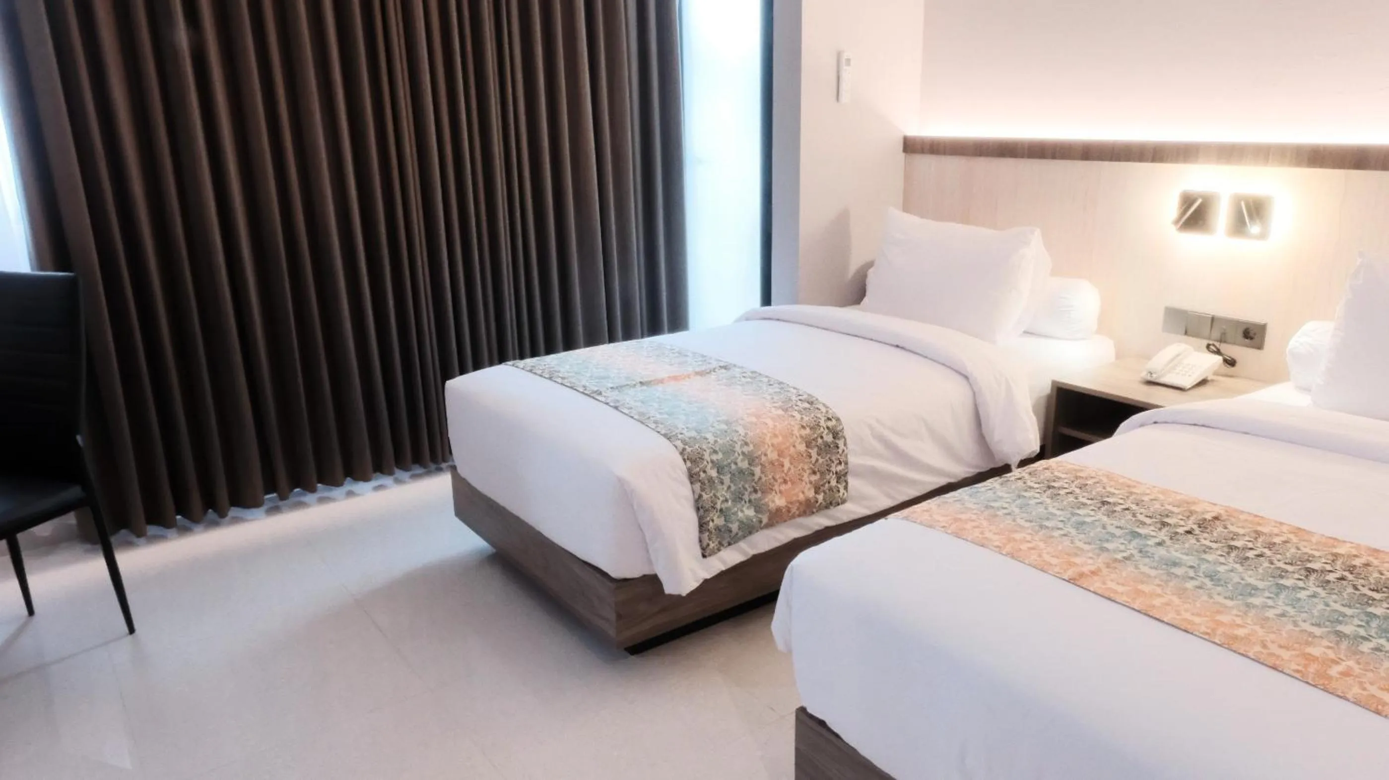 Bed in Eno Front One Hotel Semarang