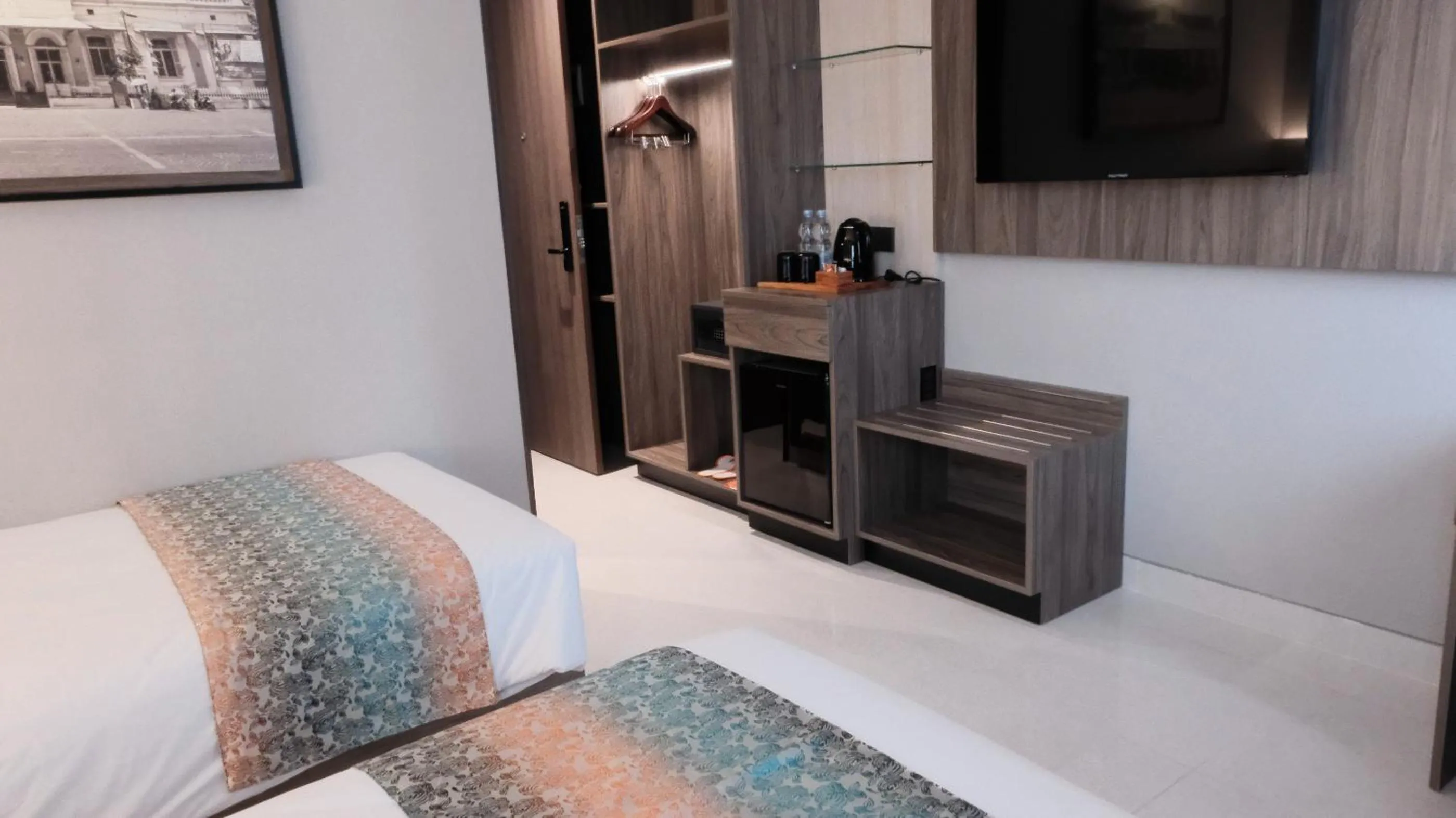 Bed in Eno Front One Hotel Semarang