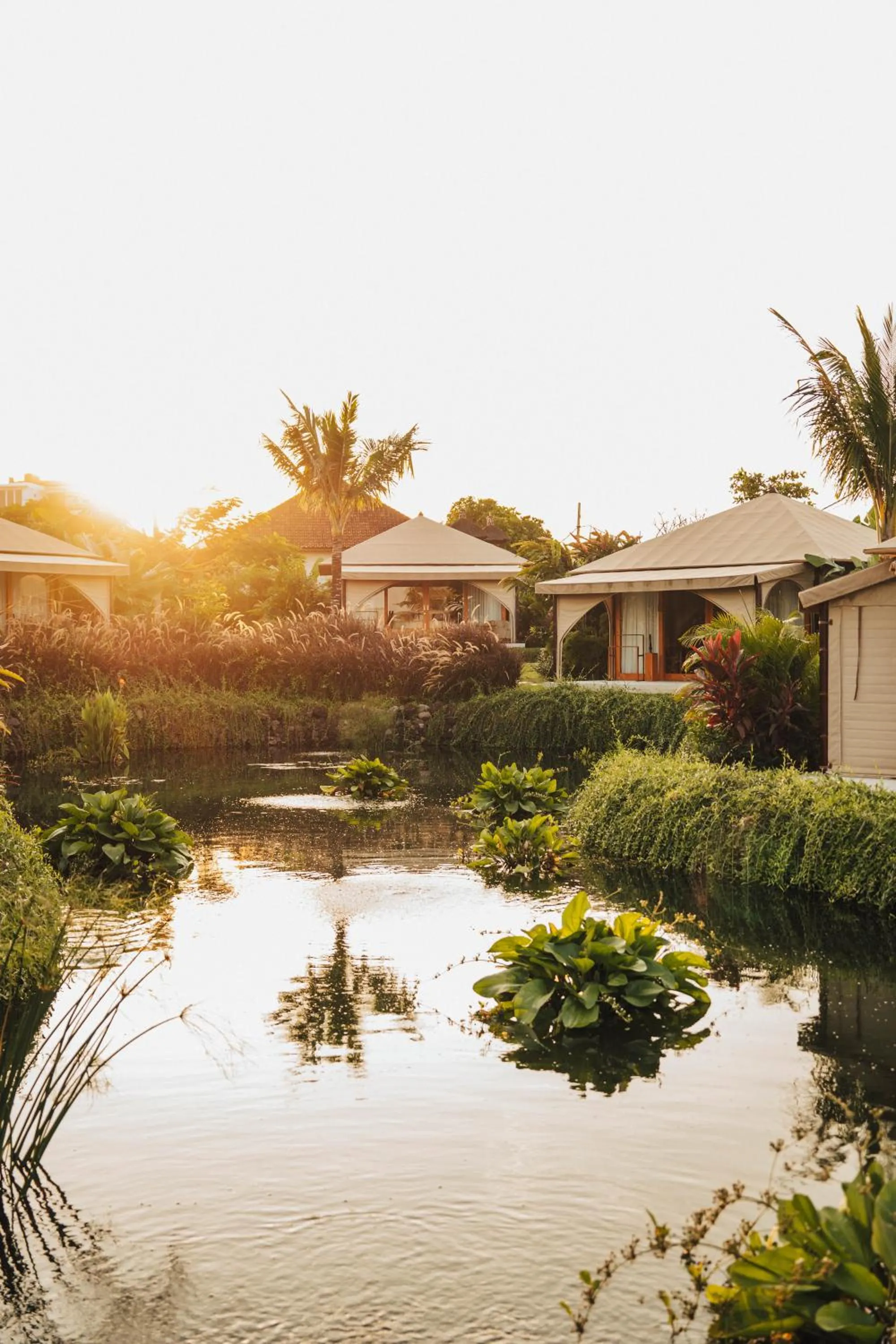 Lake view in Glamp Nusa