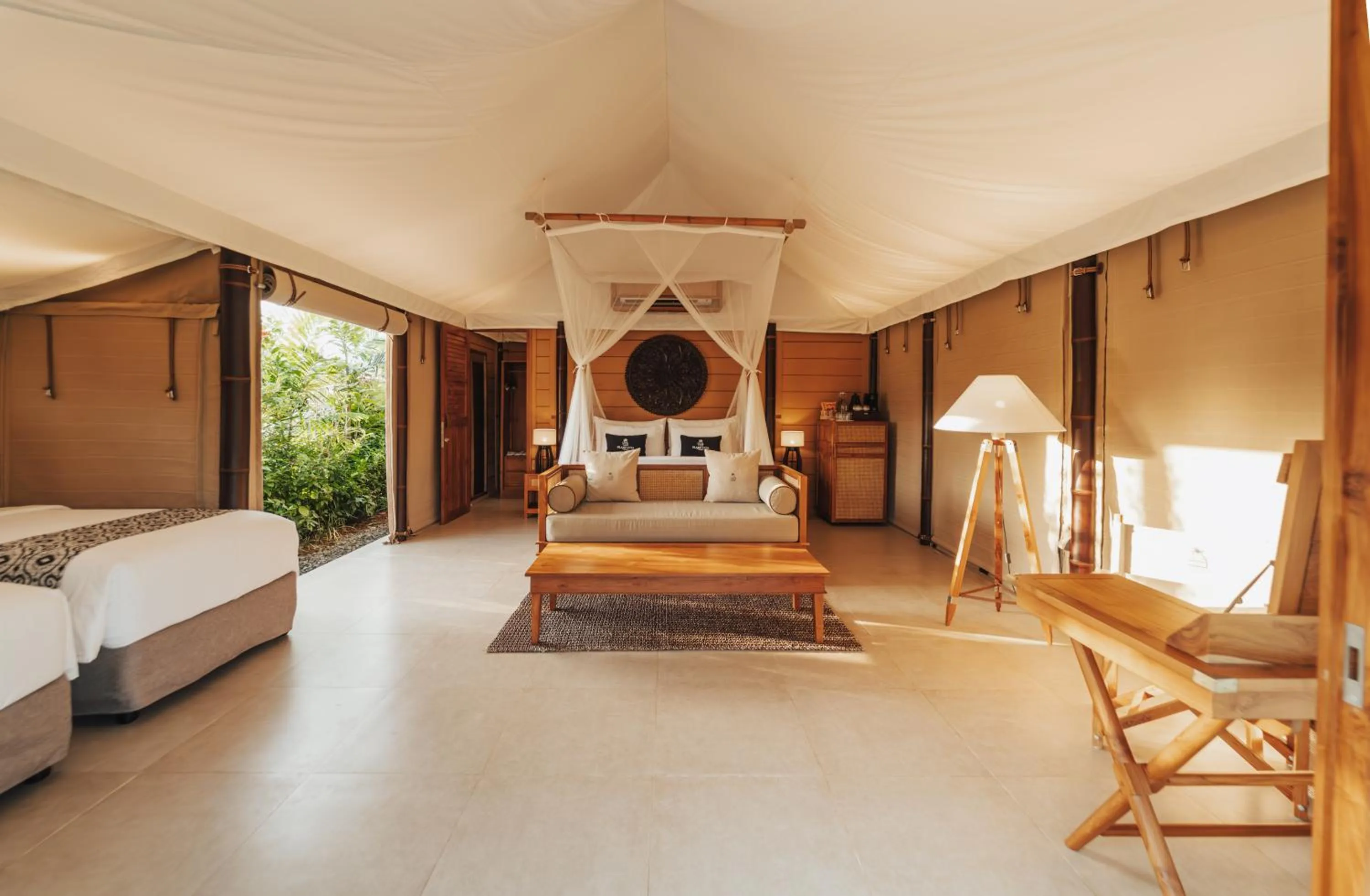 Bedroom in Glamp Nusa