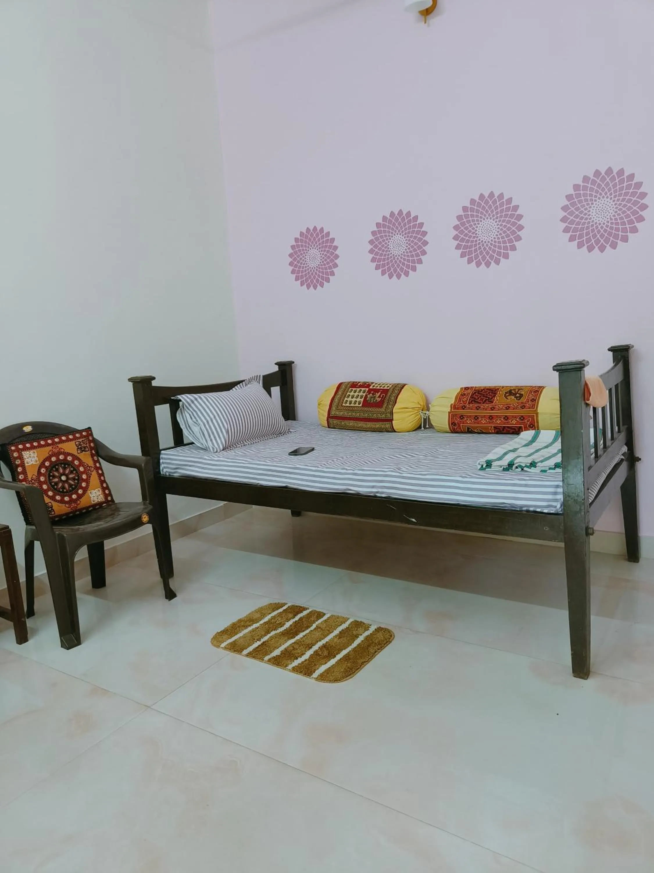 Bed in Homestay Urmil Basant