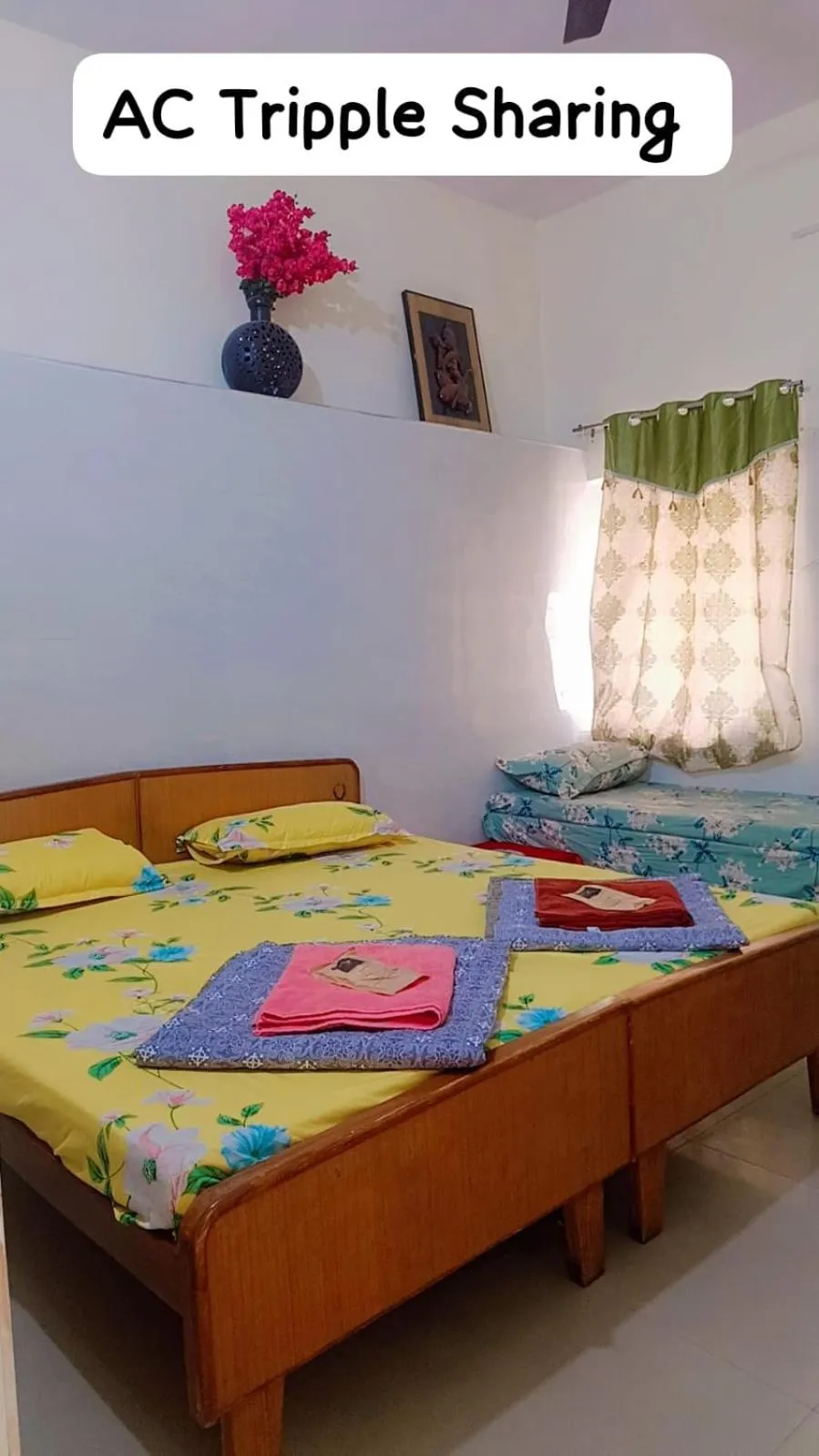 Bed in Homestay Urmil Basant