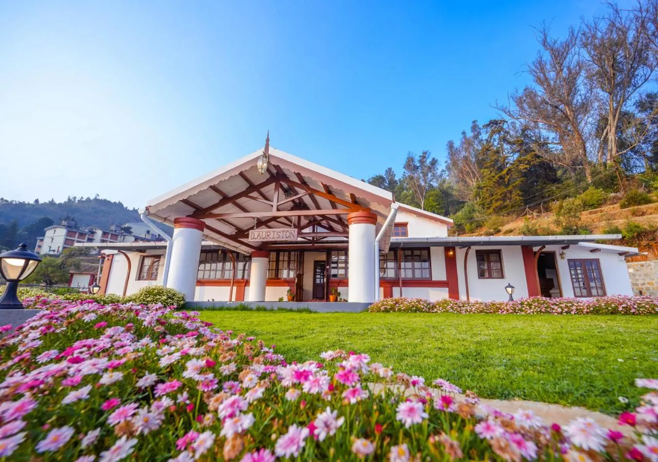 Property building in Lauriston Ooty Town Heritage Bungalow by VOYE HOMES