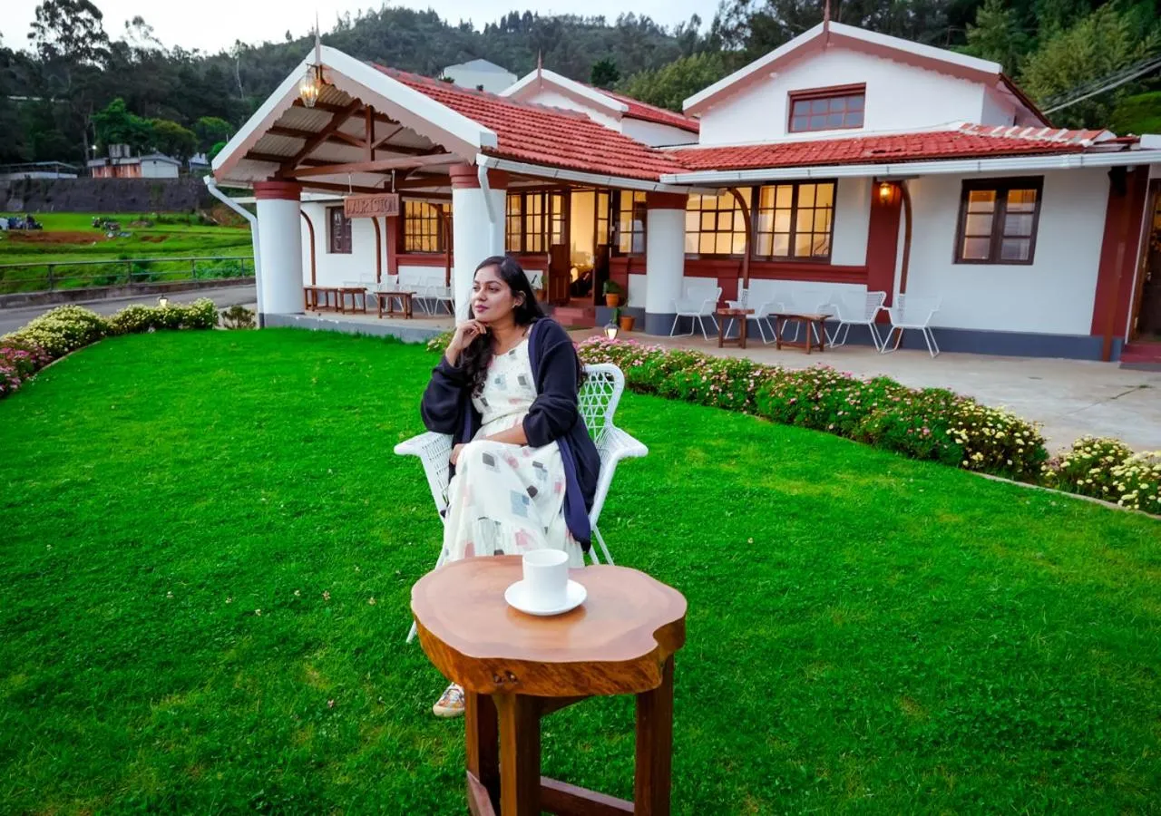 Property building in Lauriston Ooty Town Heritage Bungalow by VOYE HOMES