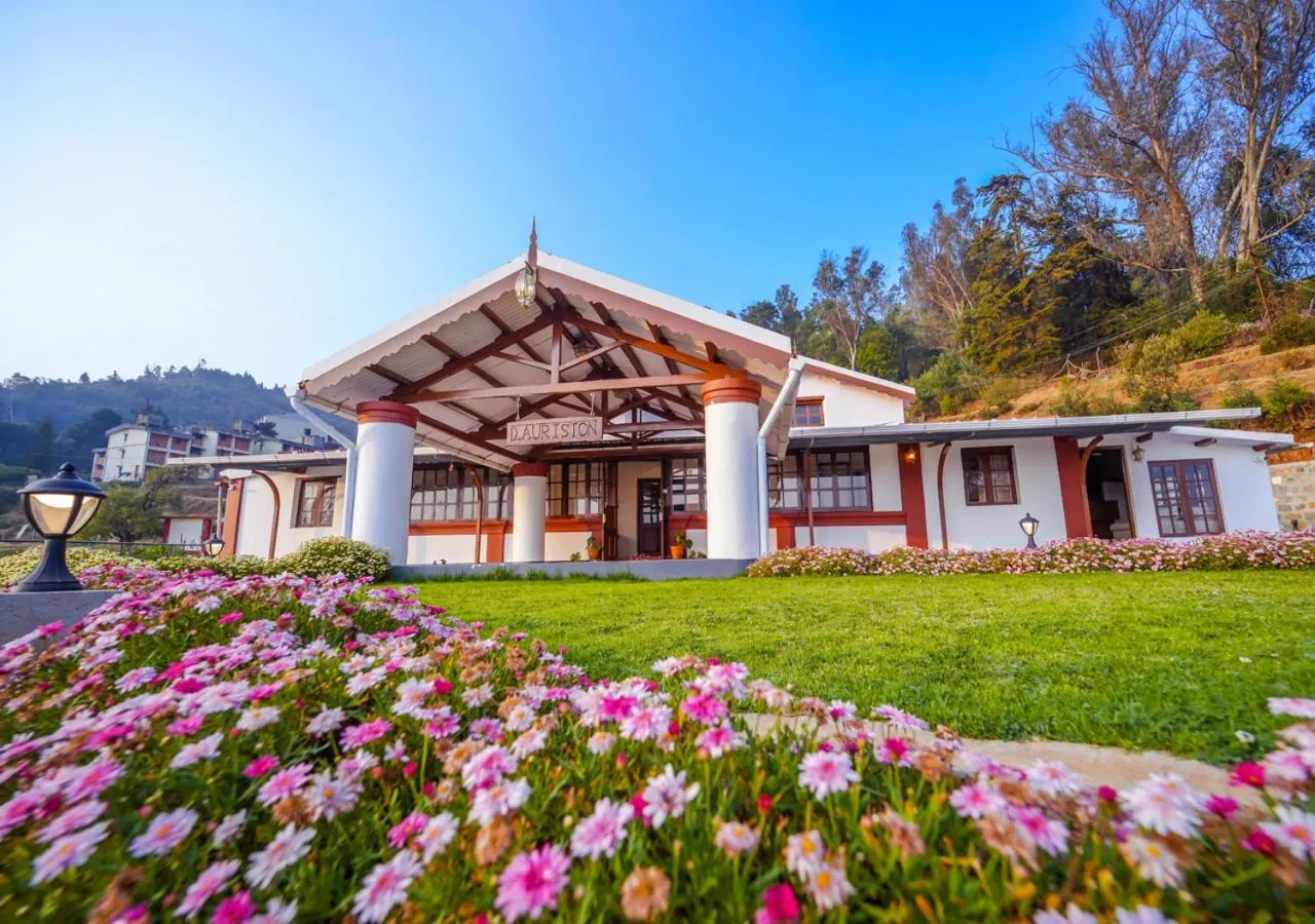 Property building in Lauriston Ooty Town Heritage Bungalow by VOYE HOMES