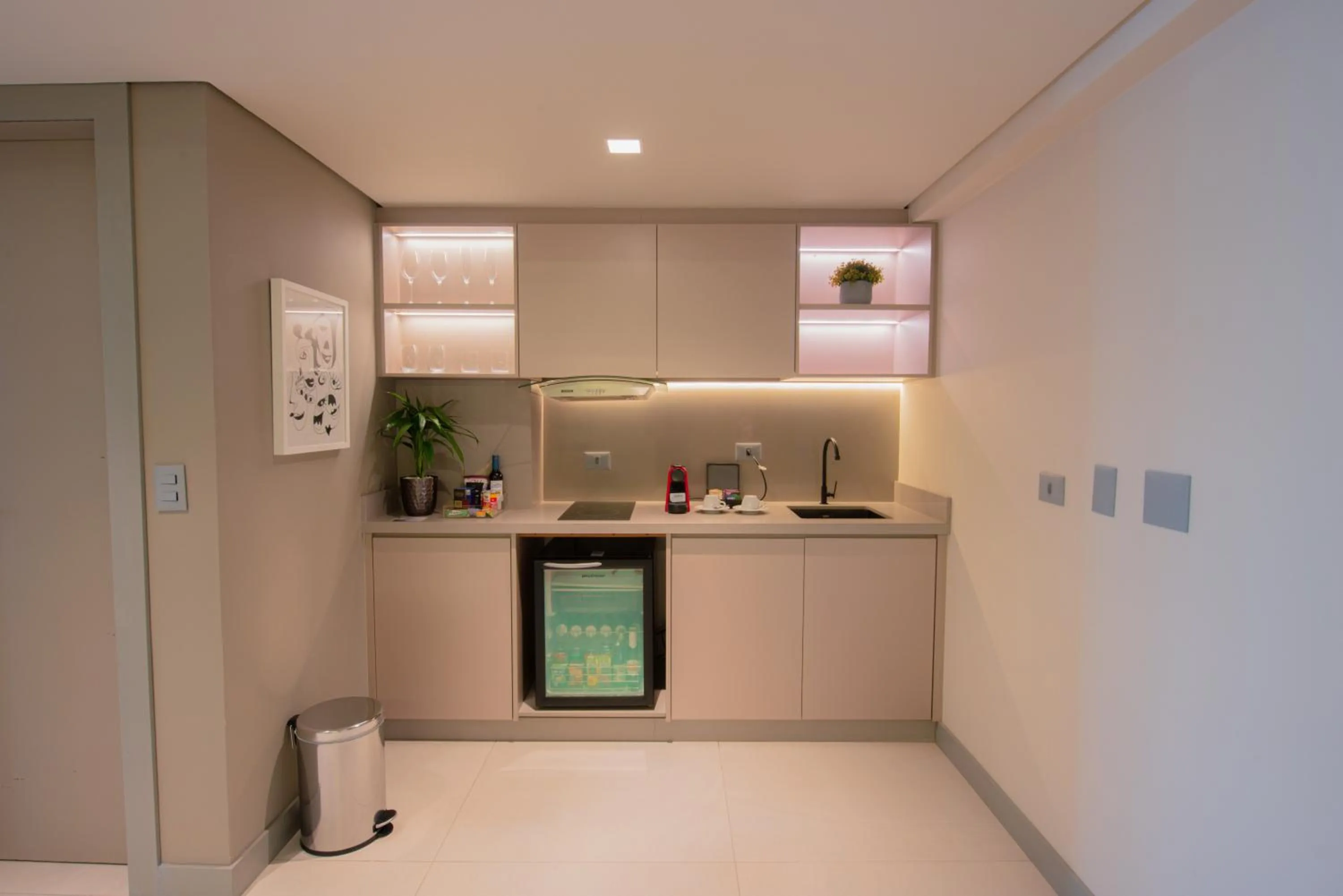 Kitchen or kitchenette in Mercure Curitiba Batel