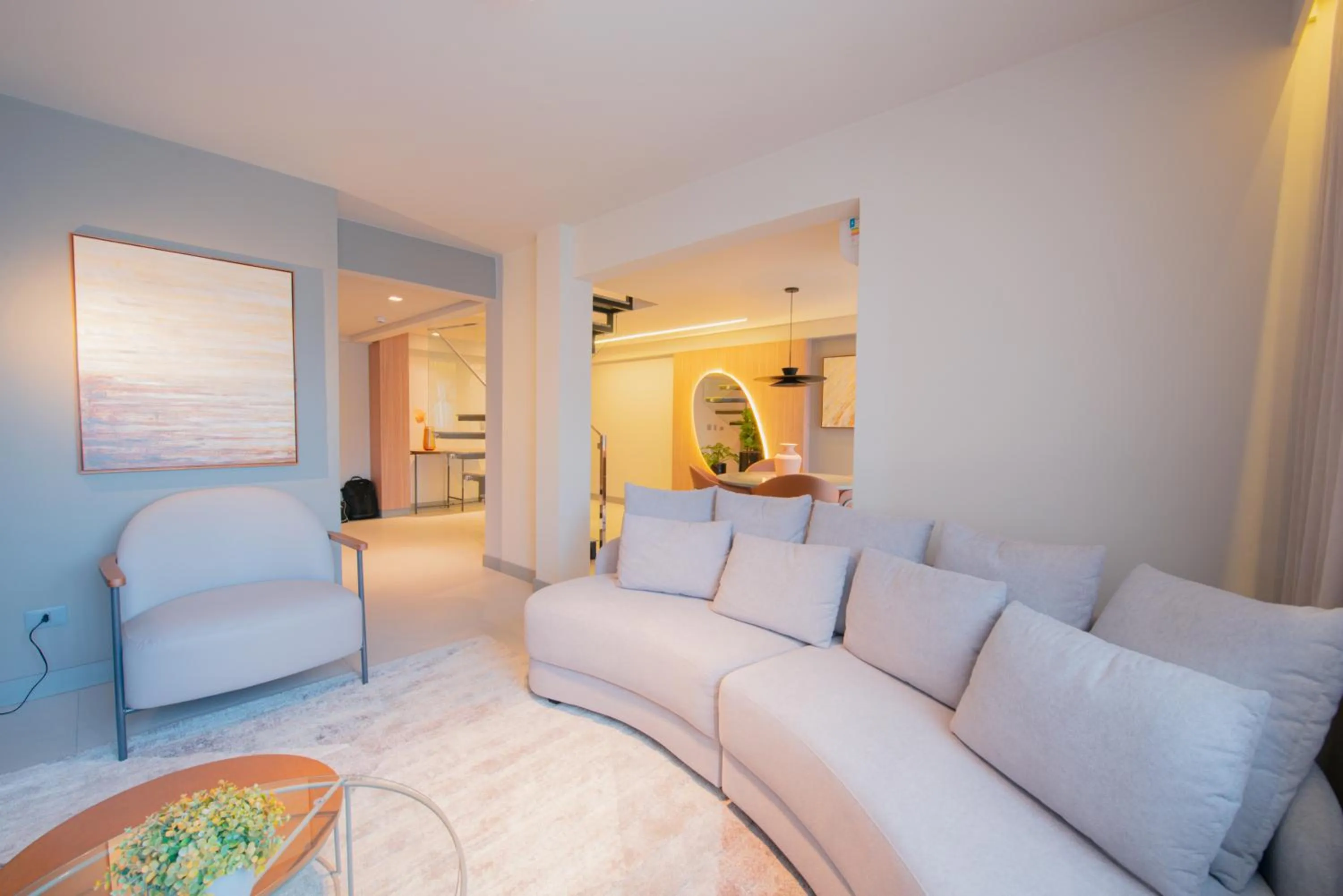 Living room in Mercure Curitiba Batel