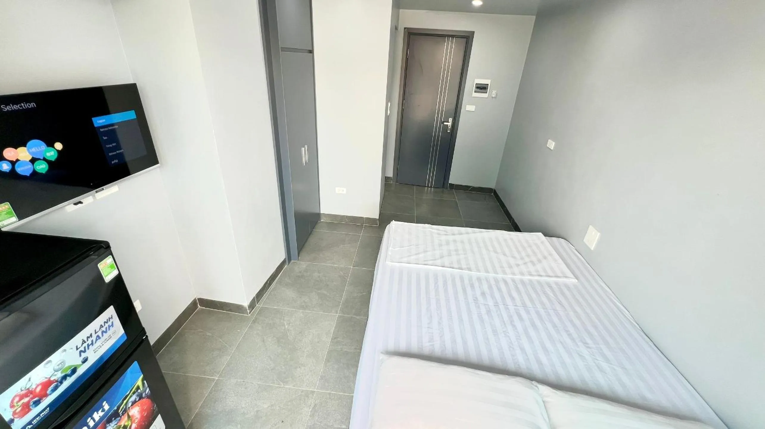 Communal lounge/ TV room, Bed in Era Apartment Cat Linh