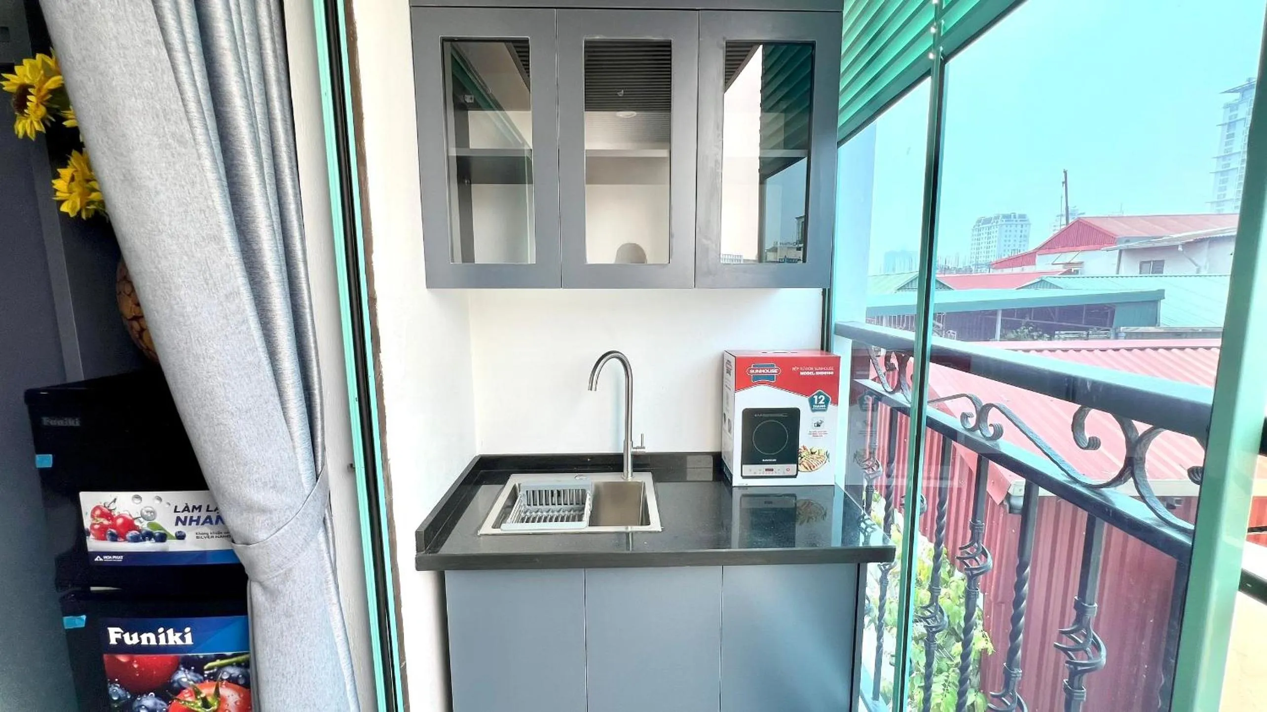 Kitchen or kitchenette in Era Apartment Cat Linh