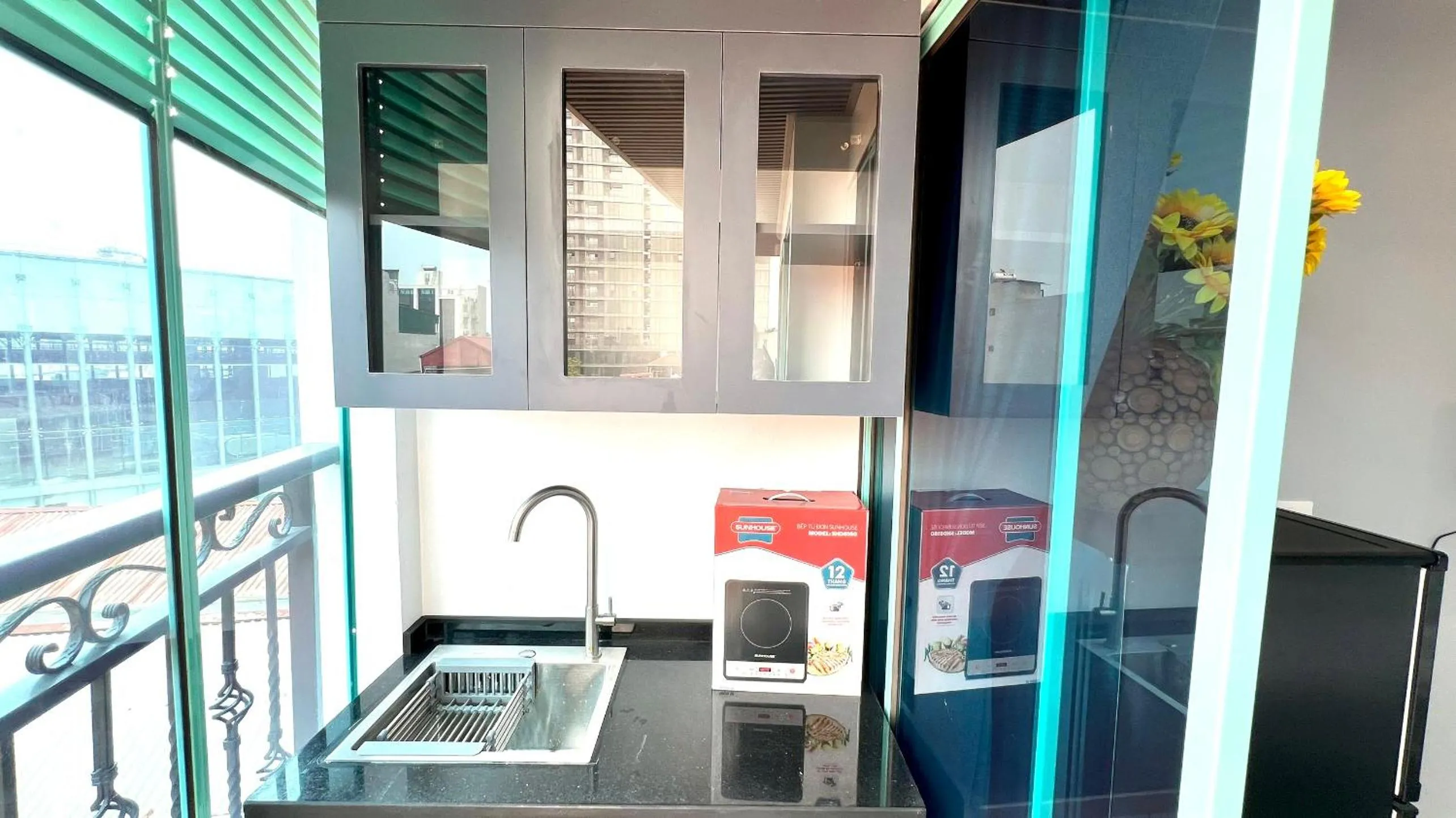 Kitchen or kitchenette in Era Apartment Cat Linh