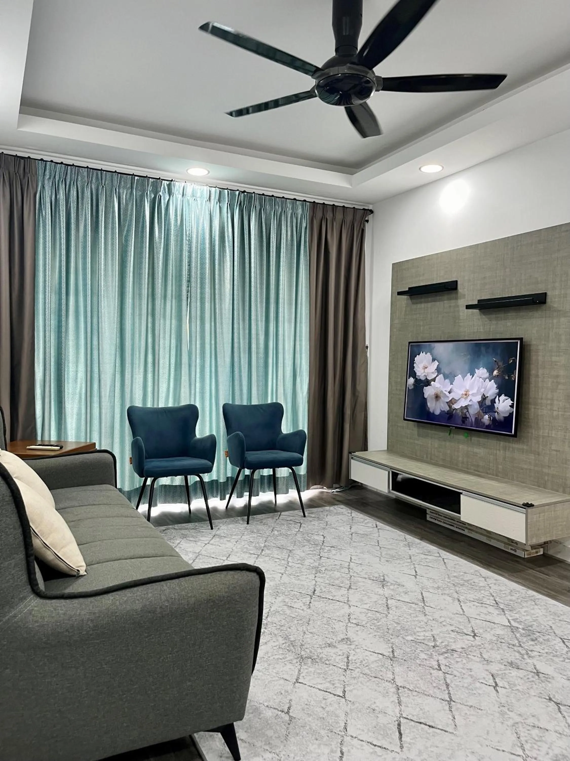 Living room in The Comfy Stay