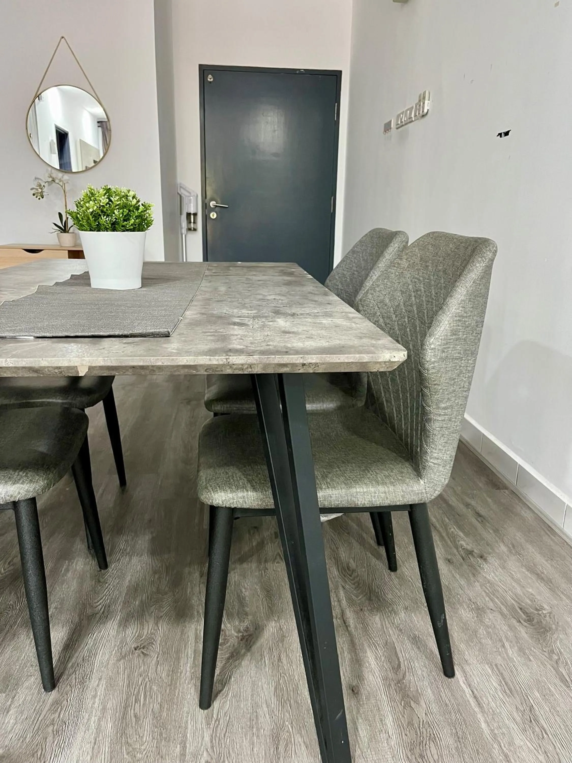 Living room in The Comfy Stay