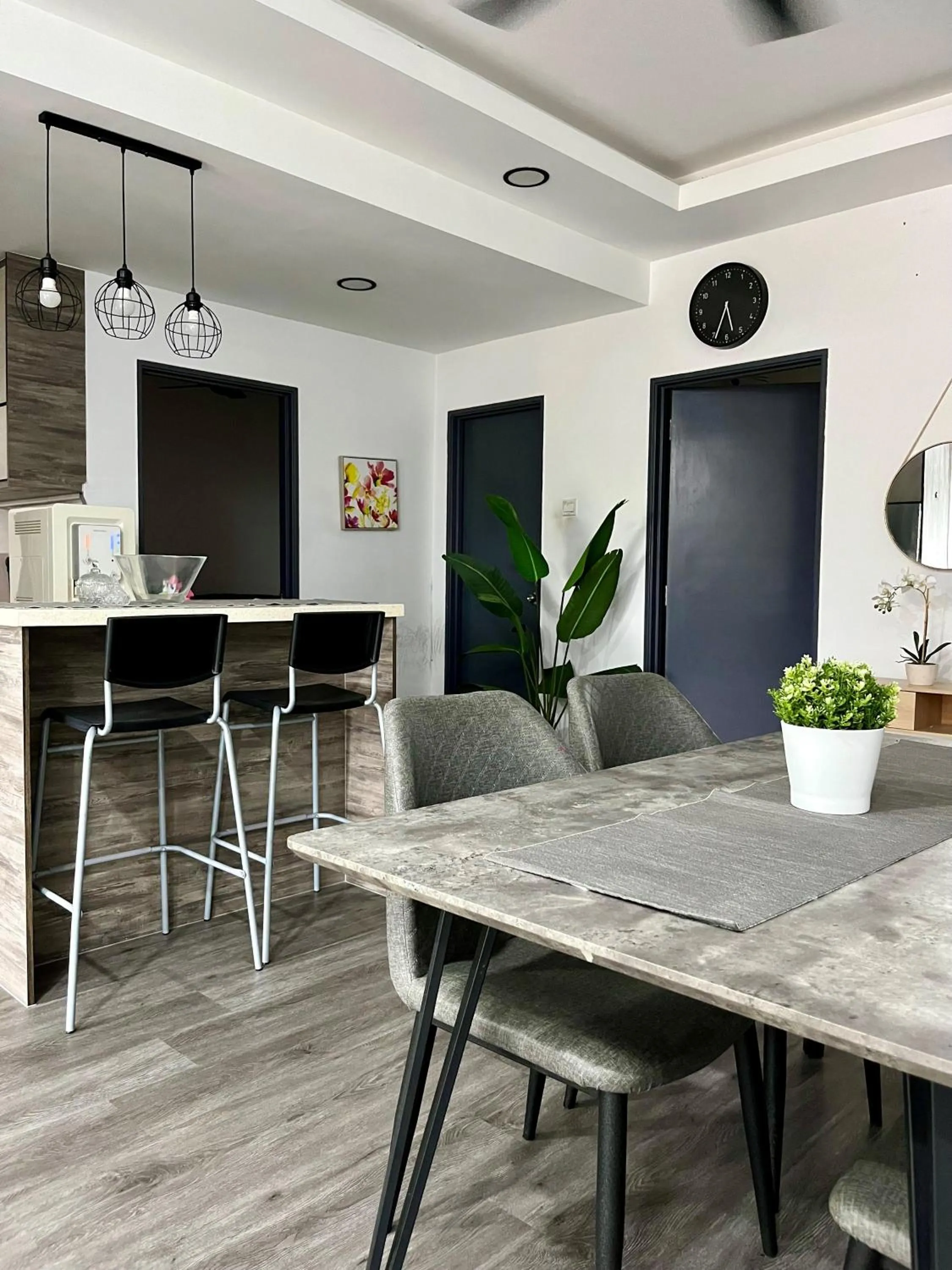 Living room in The Comfy Stay