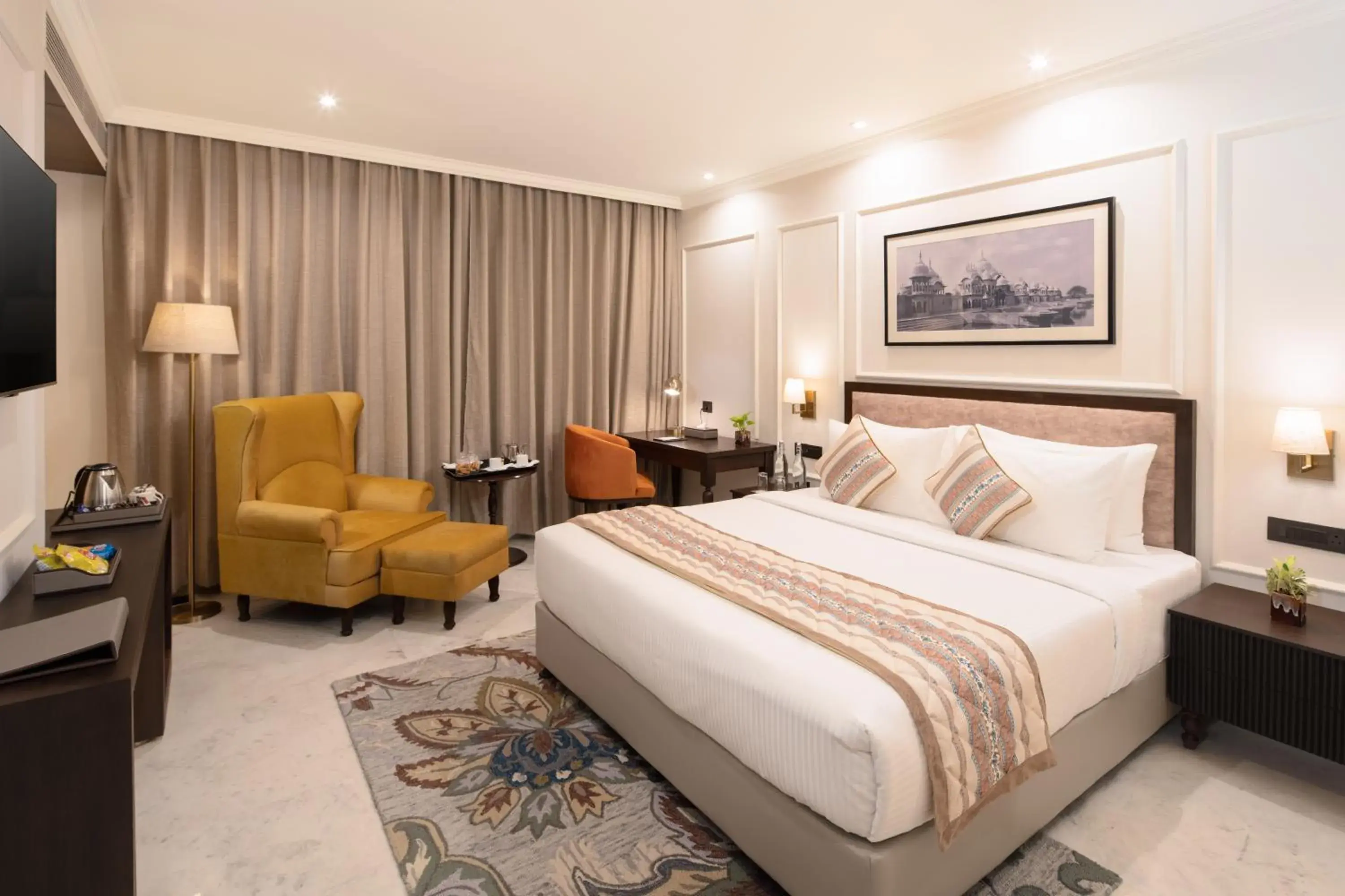 Deluxe Room in Brij Eternity, Vrindavan By Leisure Hotels Deluxe Room in Brij Eternity, Vrindavan By Leisure Hotels