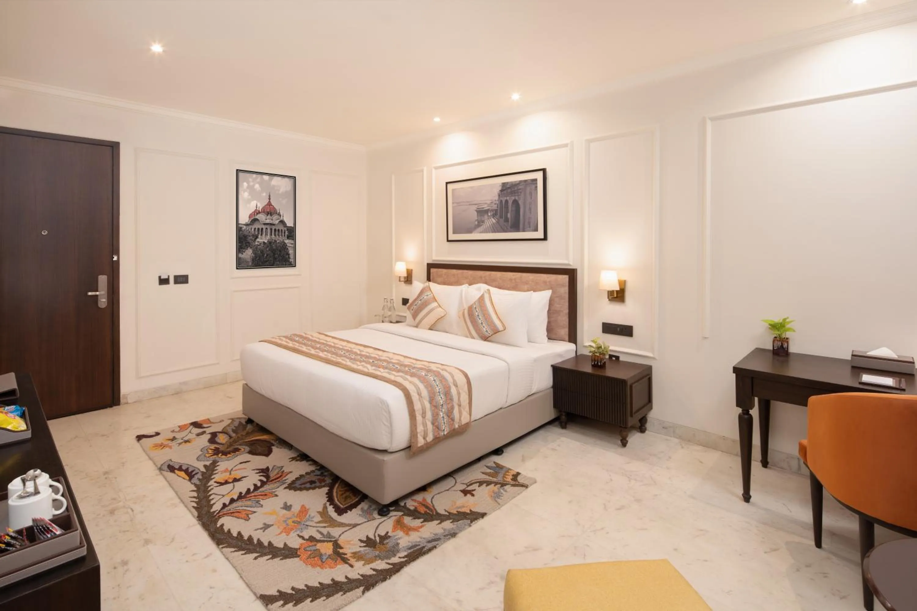 Bedroom, Bed in Brij Eternity, Vrindavan By Leisure Hotels