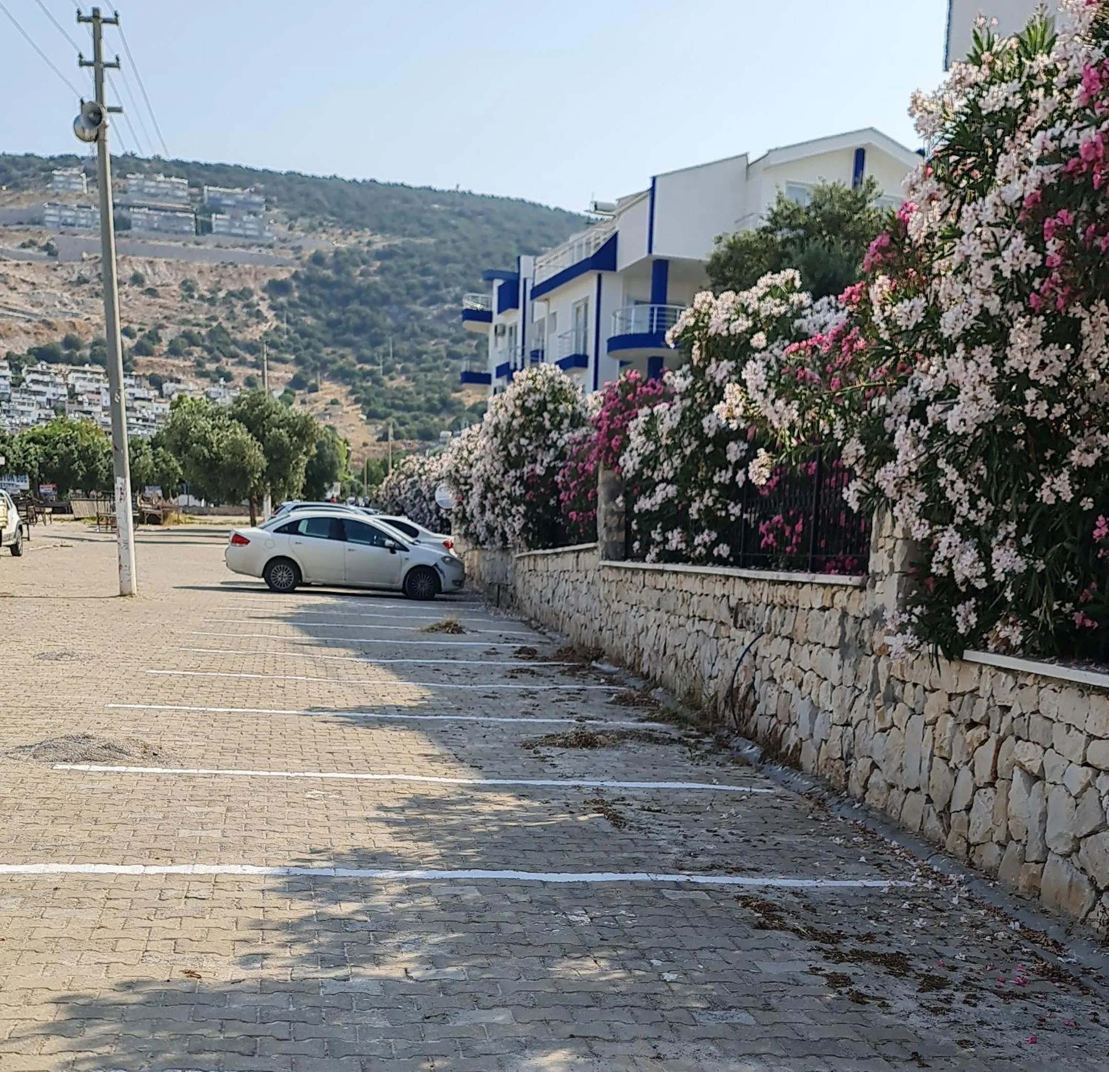 Parking in White Bay Resort