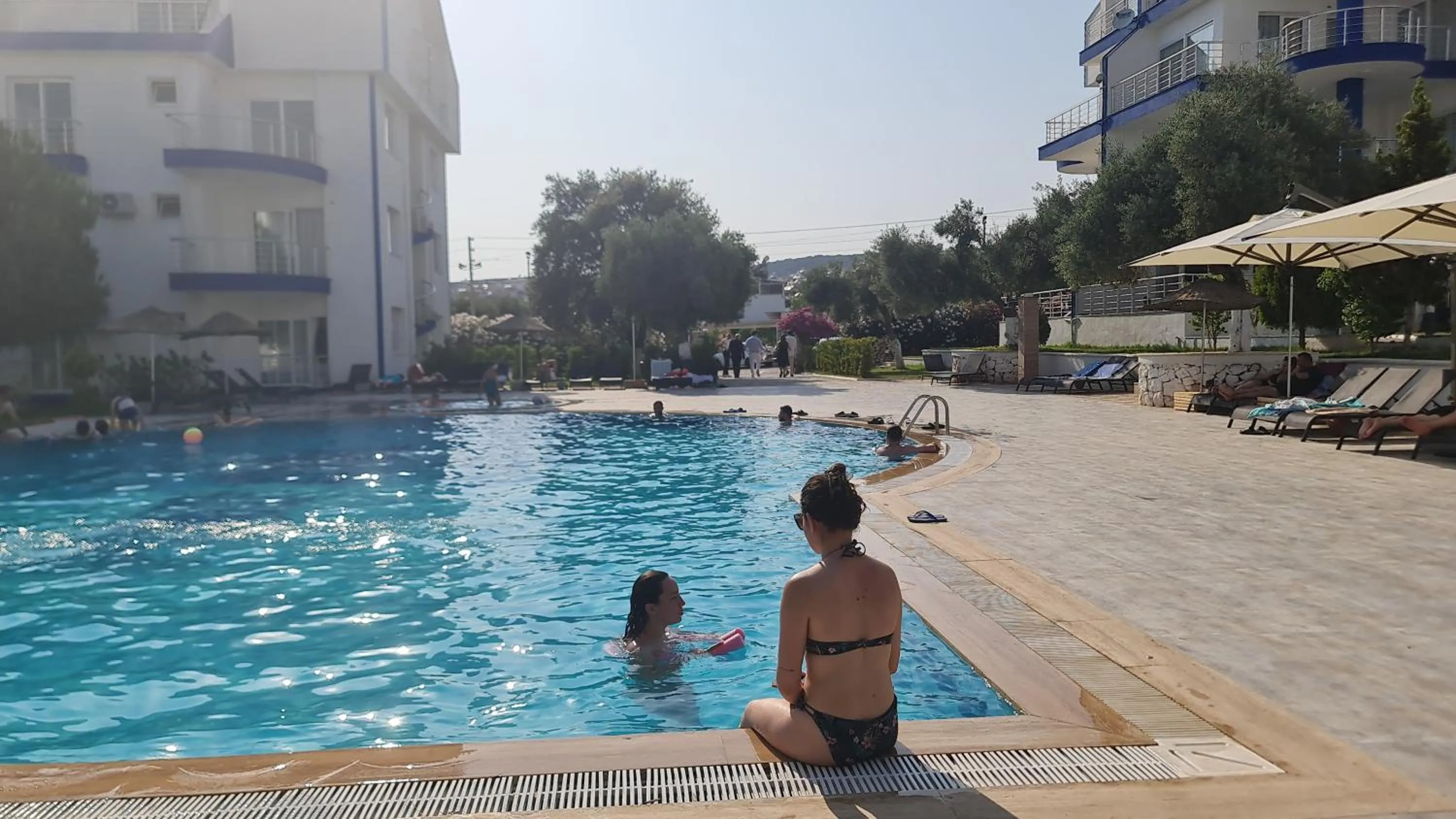 Pool view in White Bay Resort