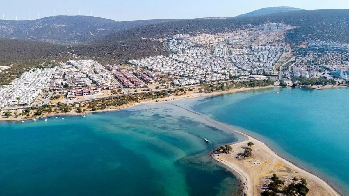 Bird's eye view in White Bay Resort