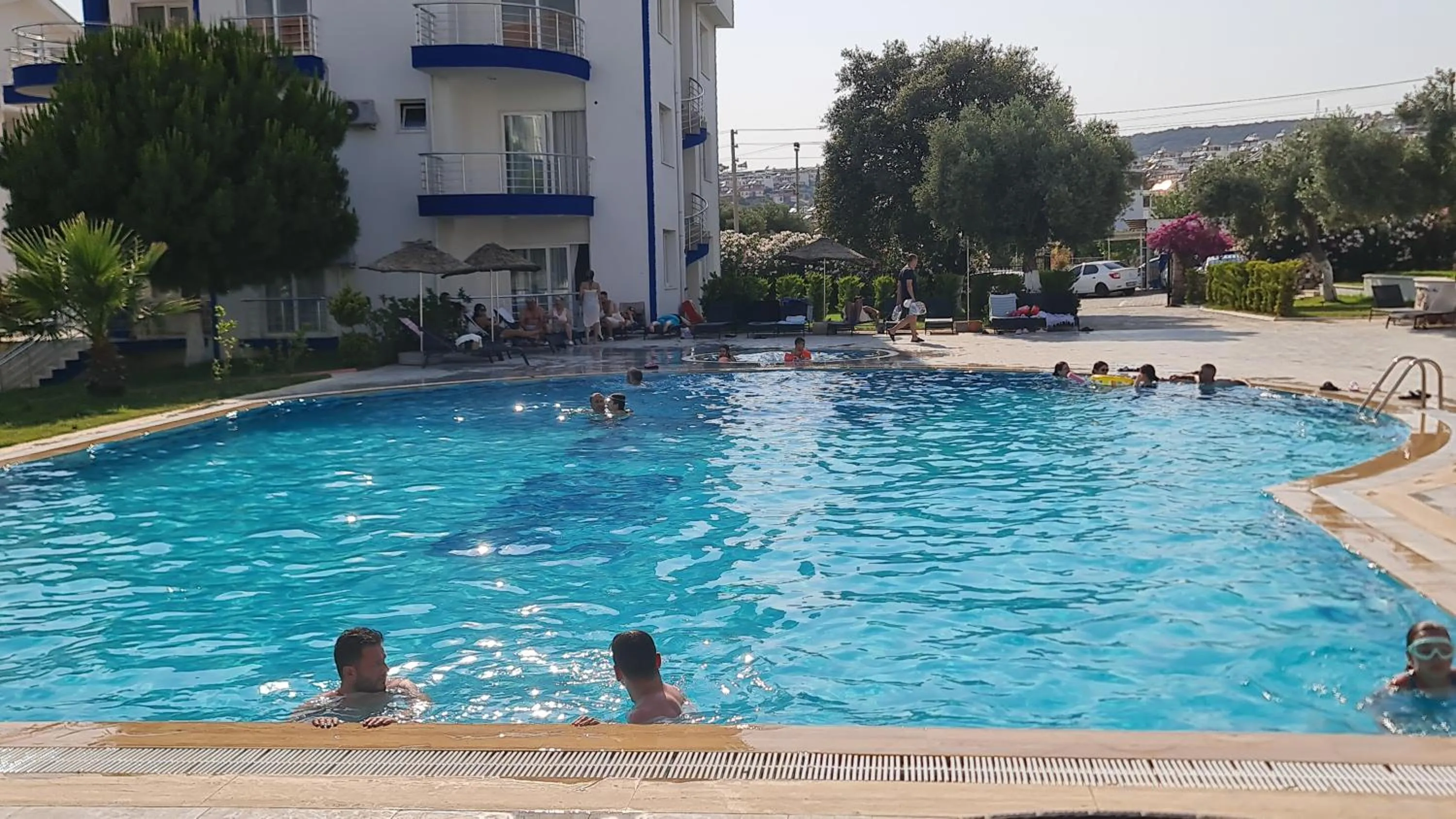 Pool view in White Bay Resort