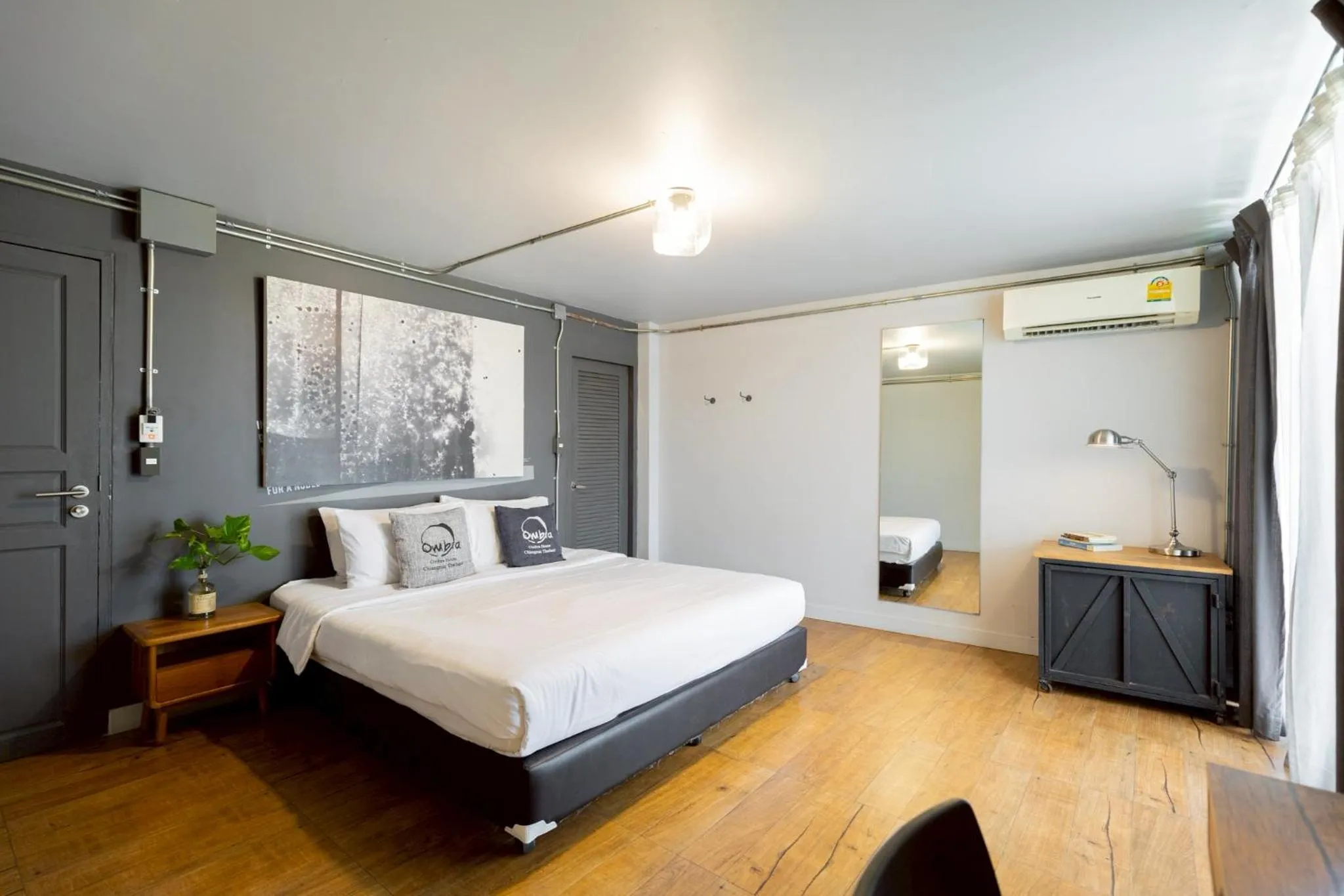 Bed in Pyur Otel by Ombra House