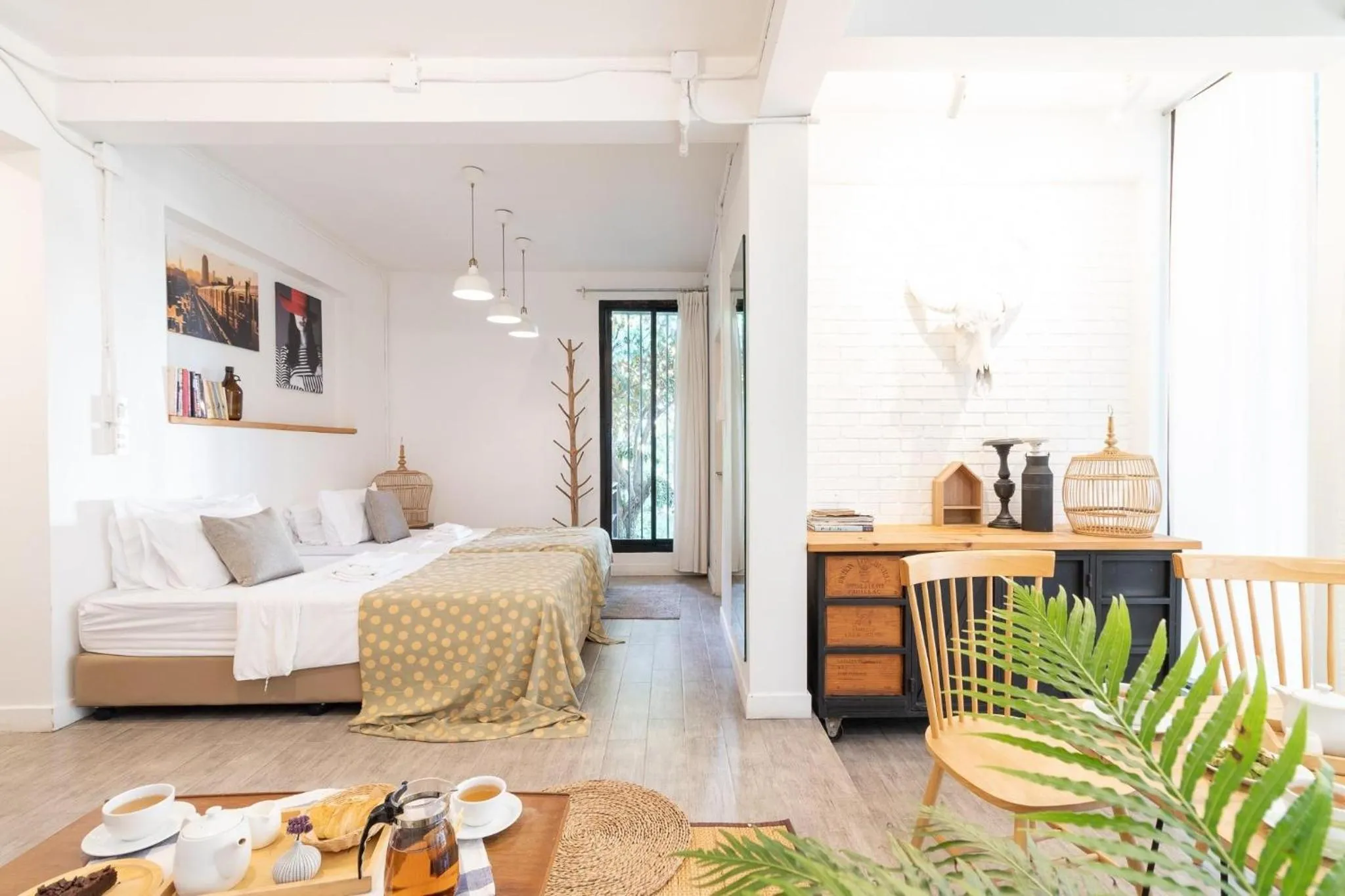 Bed in Pyur Otel by Ombra House