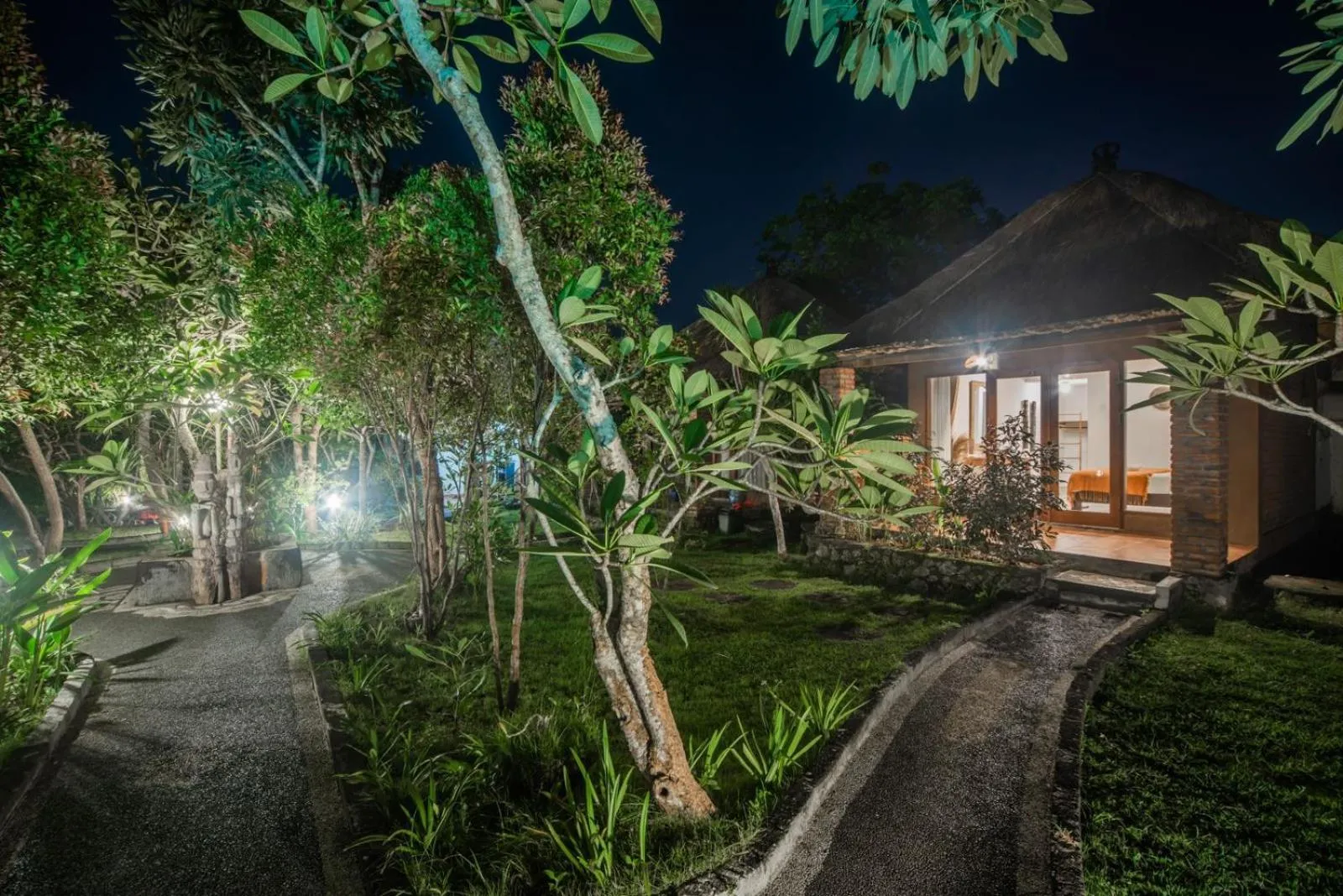 Garden view in Olo Surf Nature