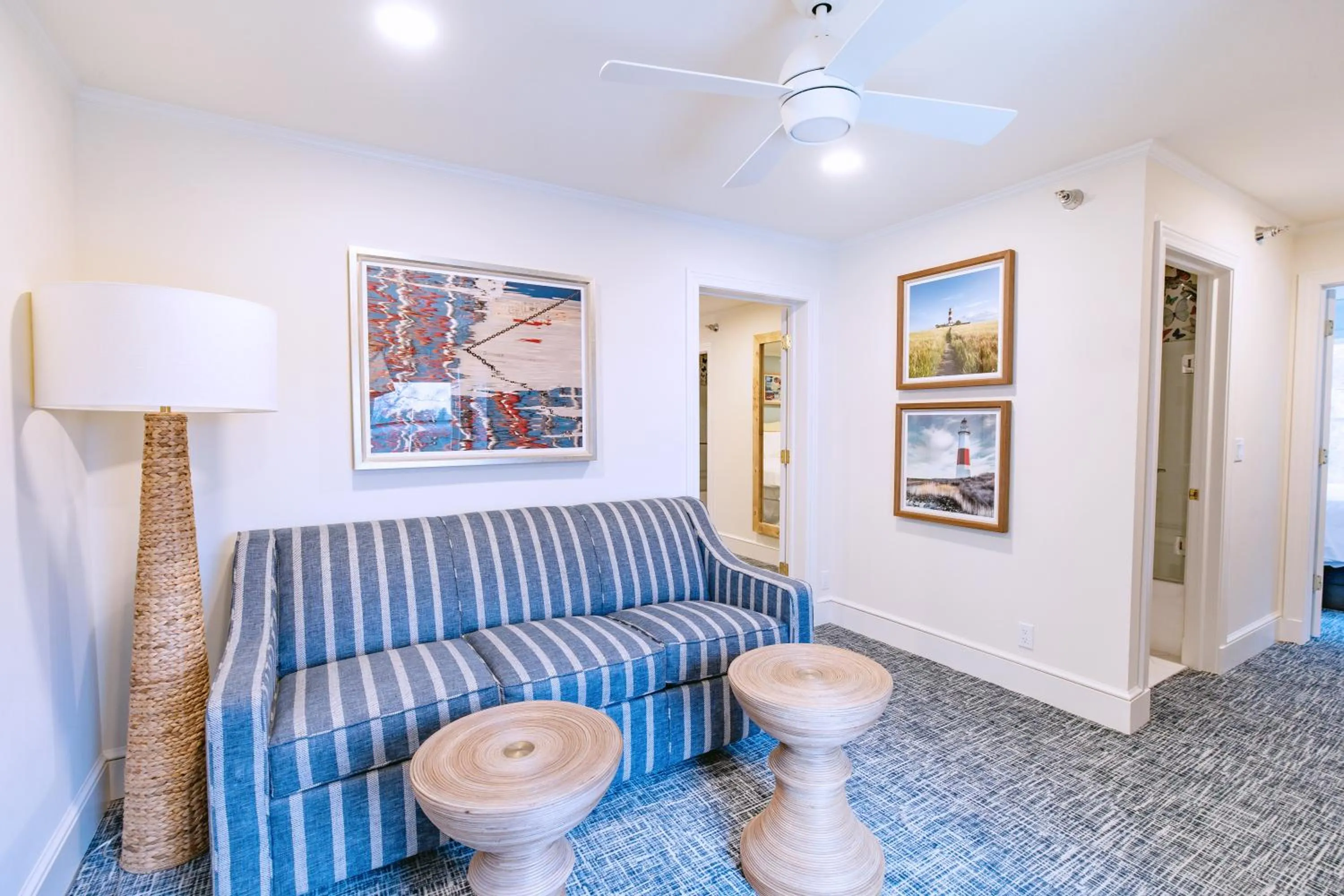 Living room in The Inn at Stonecliffe
