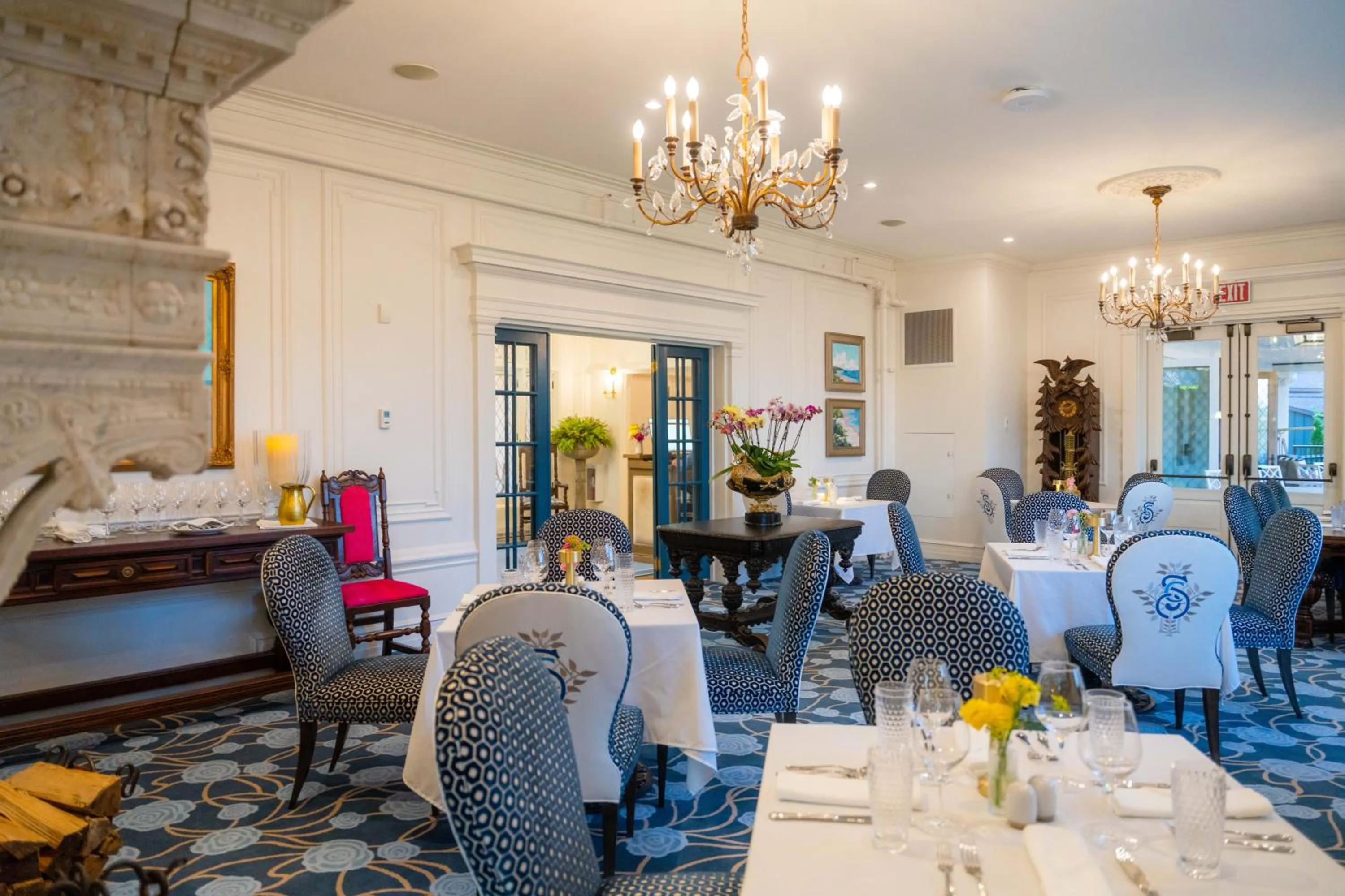 Dining area in The Inn at Stonecliffe
