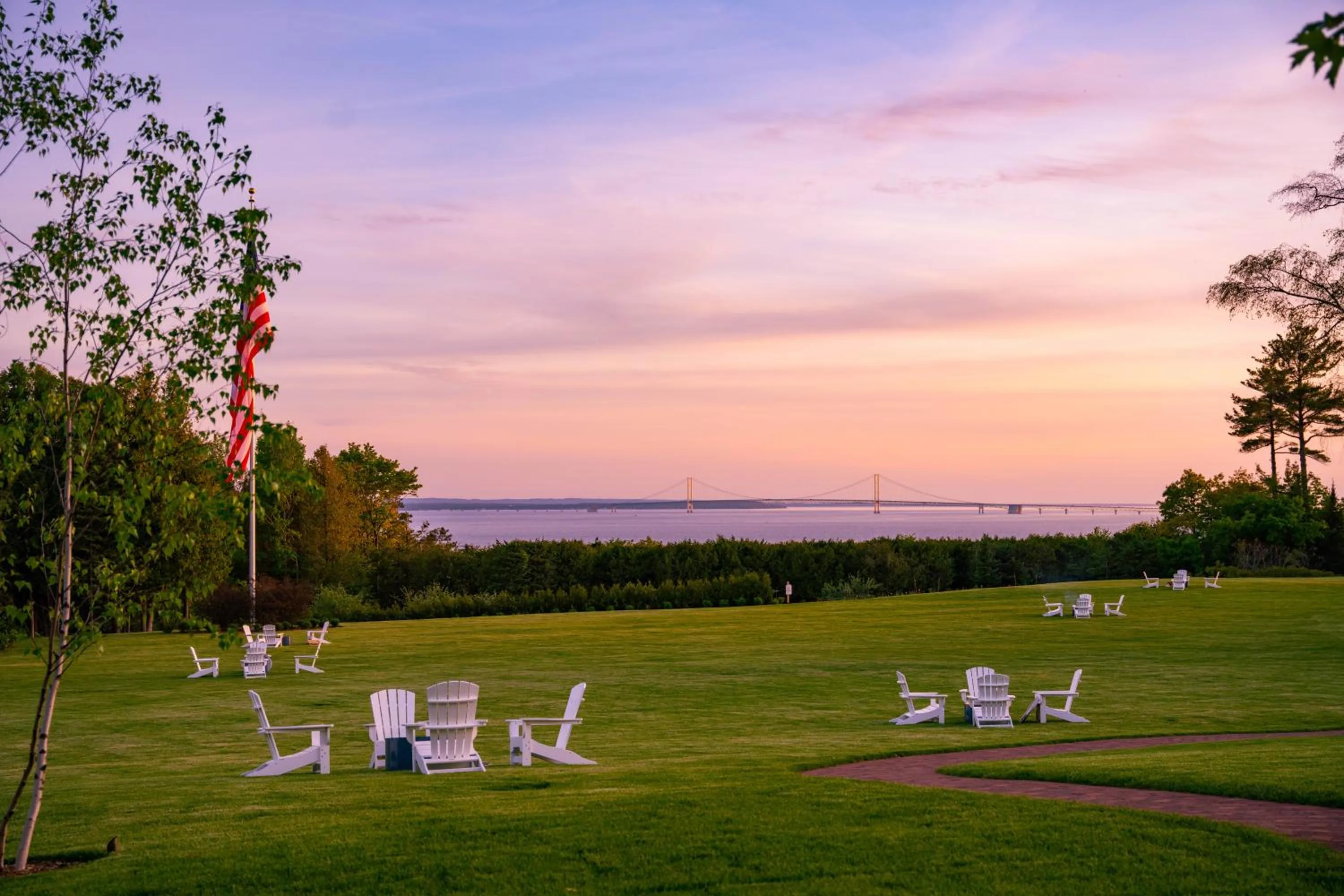 Garden in The Inn at Stonecliffe