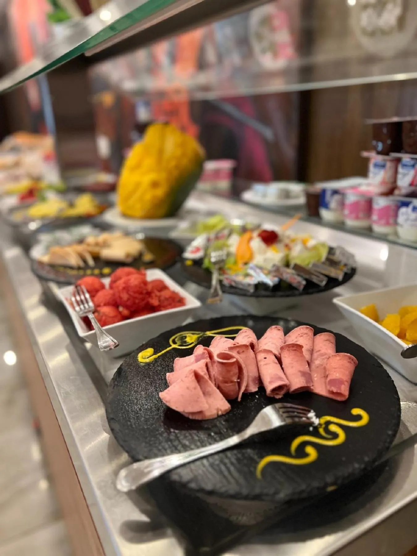 Breakfast in Mar Charbel Hotel Cairo