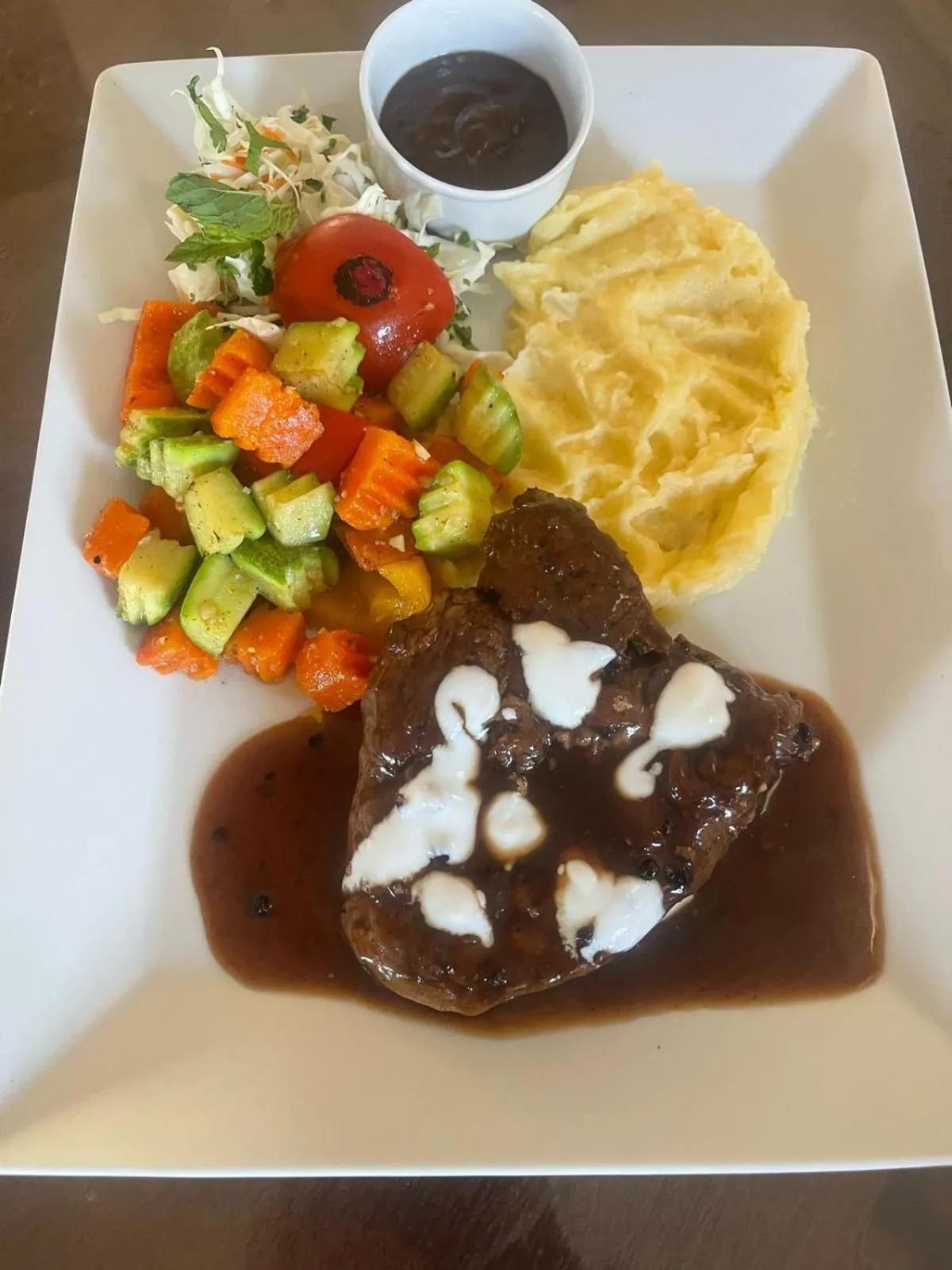 Breakfast in Mar Charbel Hotel Cairo