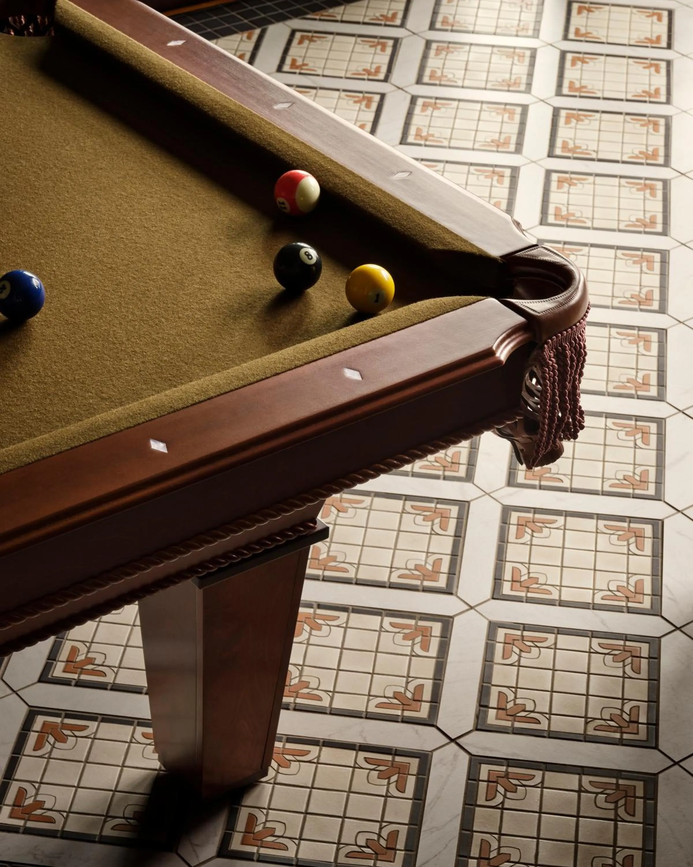 Billiard in Memoir Wedgewood Houston