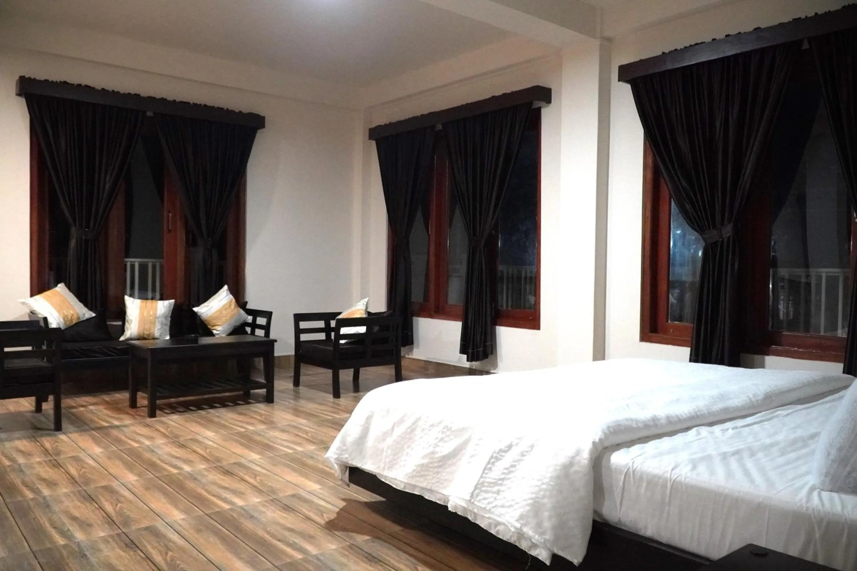 View (from property/room), Bed in ROYALTY GLOBAL HOMESTAY
