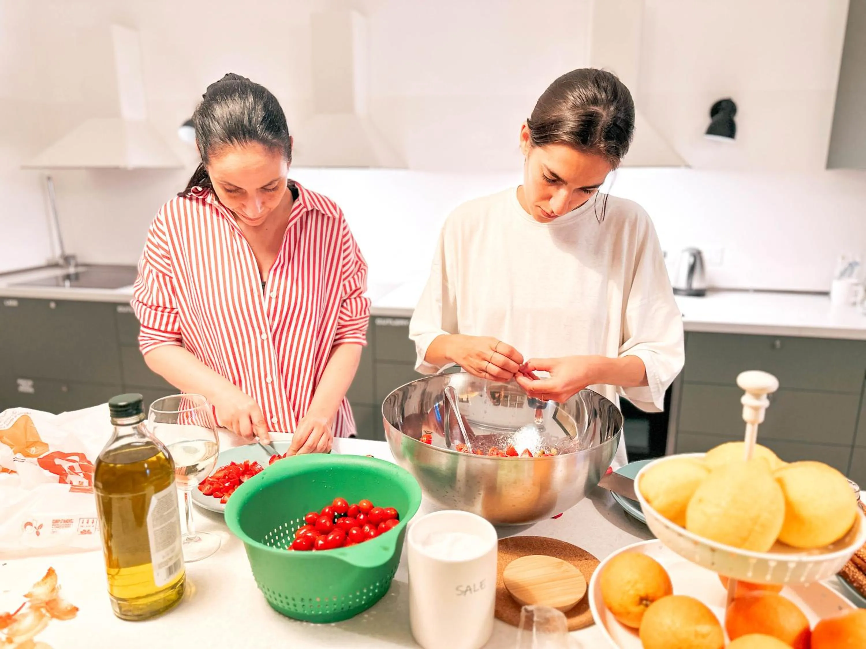 Kitchen or kitchenette in Ostello Bello Palermo
